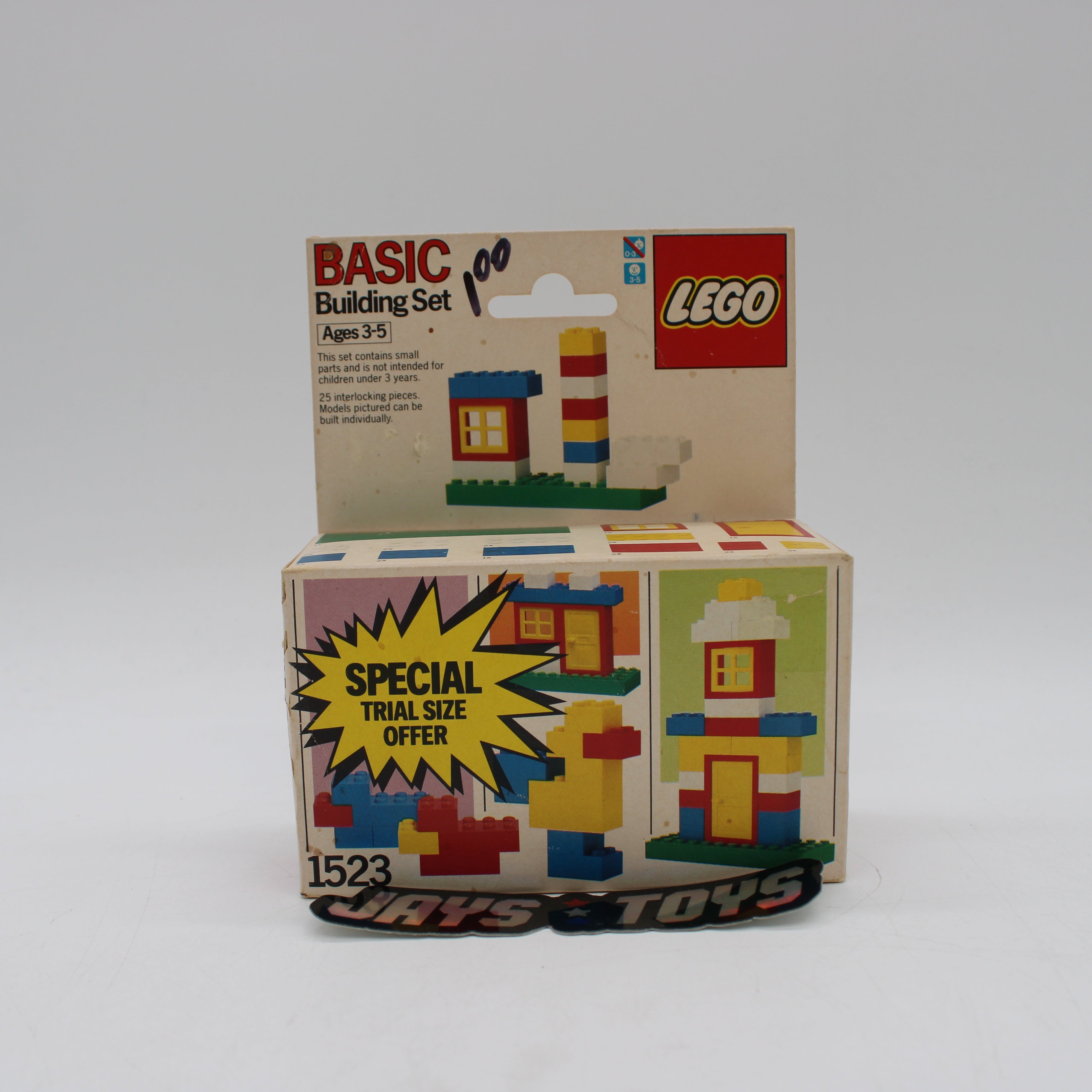 Lego Basic Building Set 1986 Special Trial Size Offer