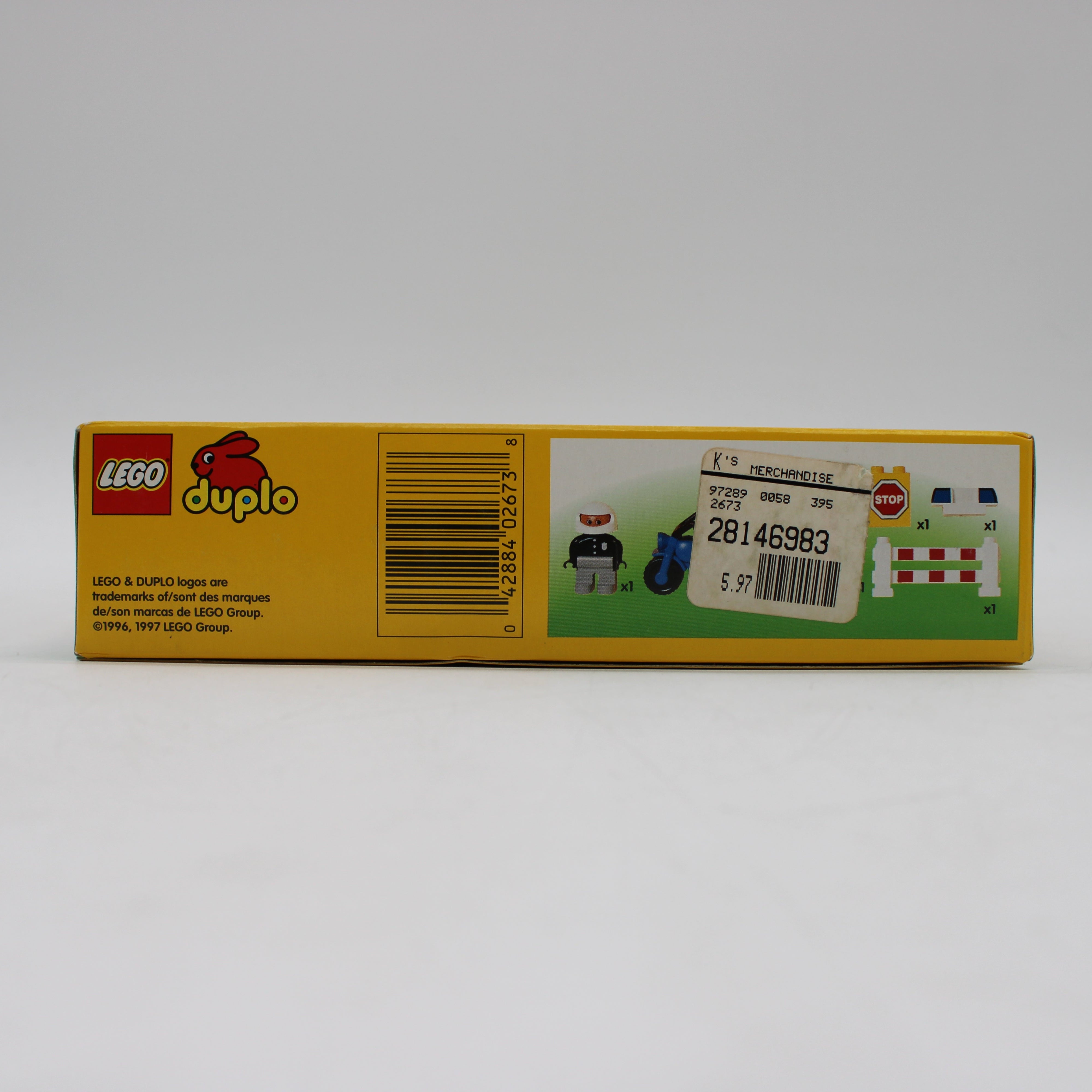 LEGO Duplo Motorcycle Patrol Set #2673
