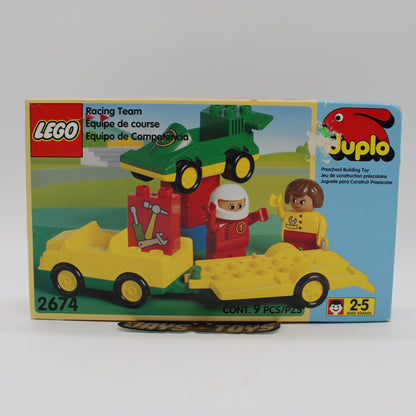 LEGO Duplo Racing Team Set #2674 Preschool Building Toy