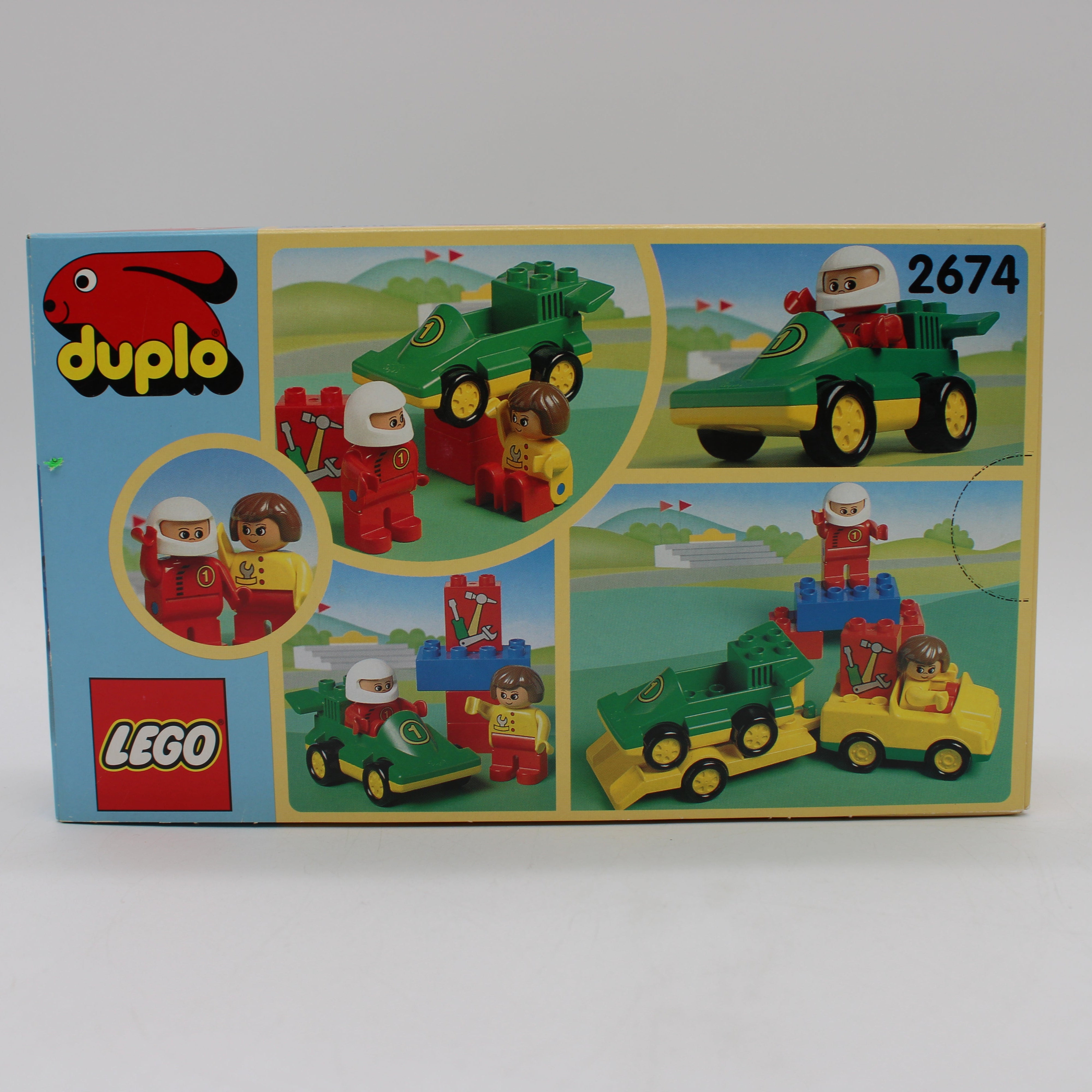 LEGO Duplo Racing Team Set #2674 Preschool Building Toy