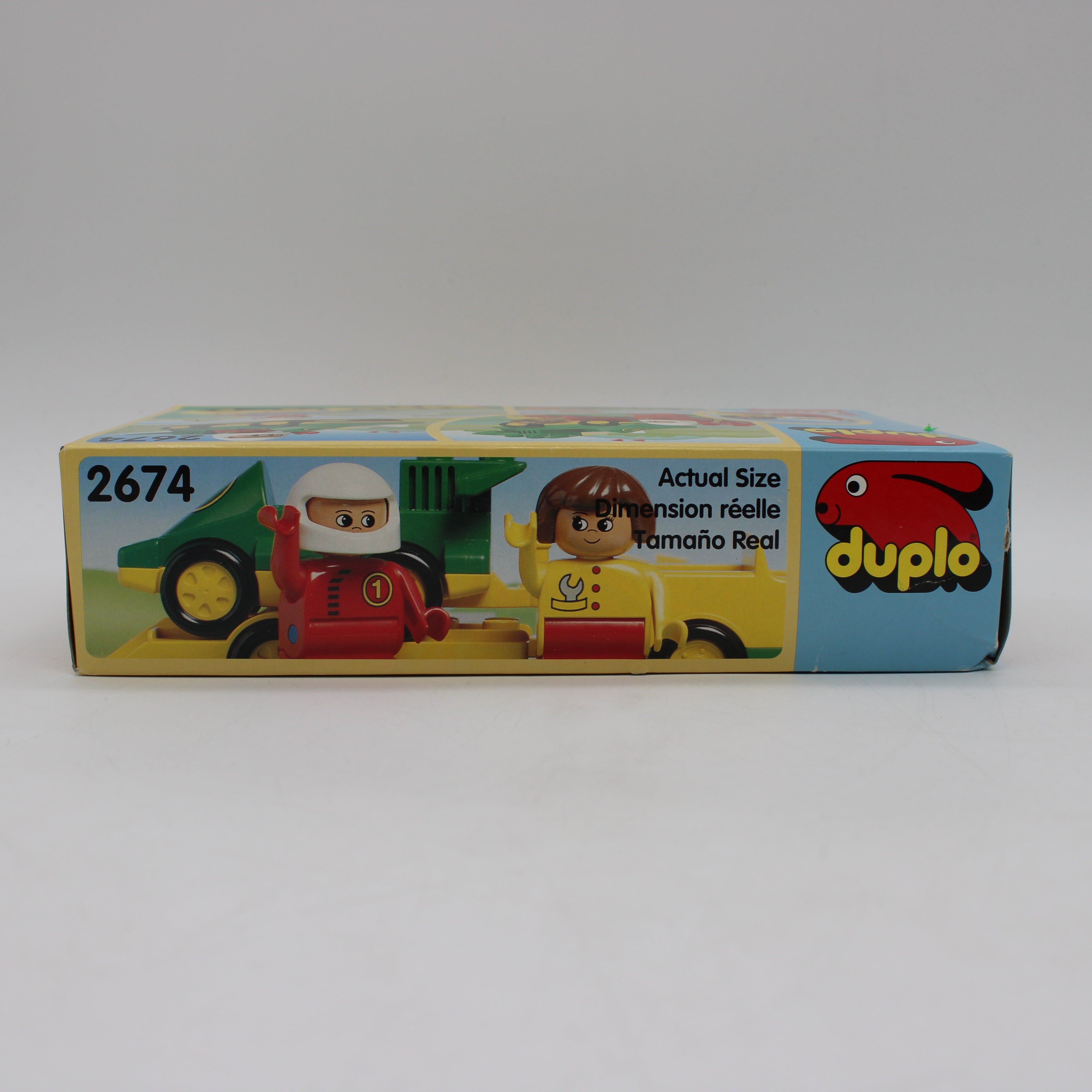 LEGO Duplo Racing Team Set #2674 Preschool Building Toy