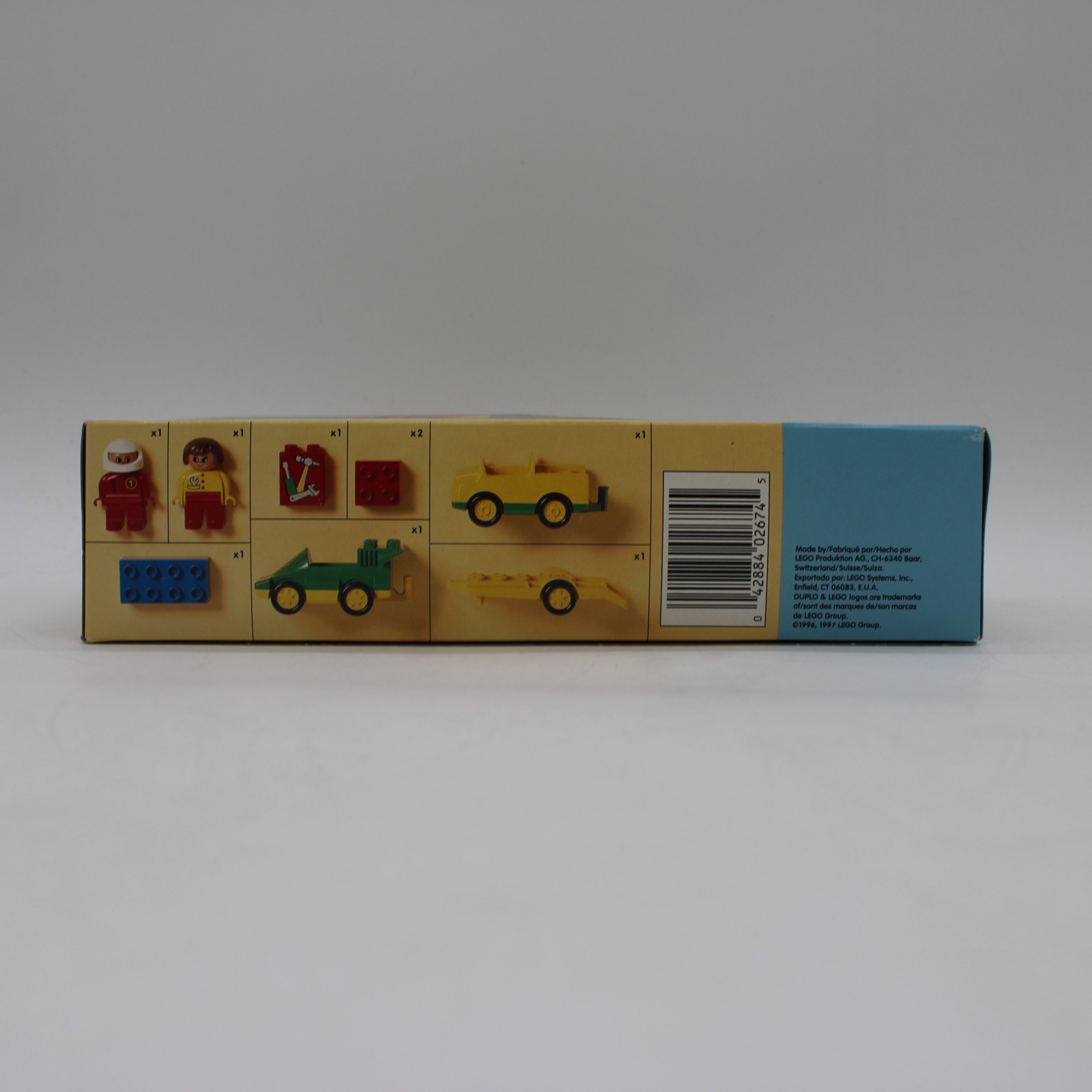 LEGO Duplo Racing Team Set #2674 Preschool Building Toy