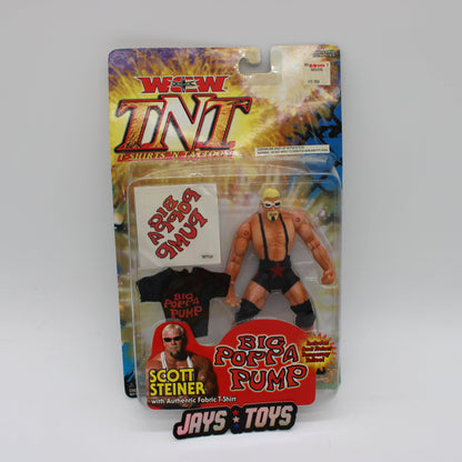 Scott Steiner Big Poppa Pump WCW TNT T-Shirts 'N Tattoos Action Figure