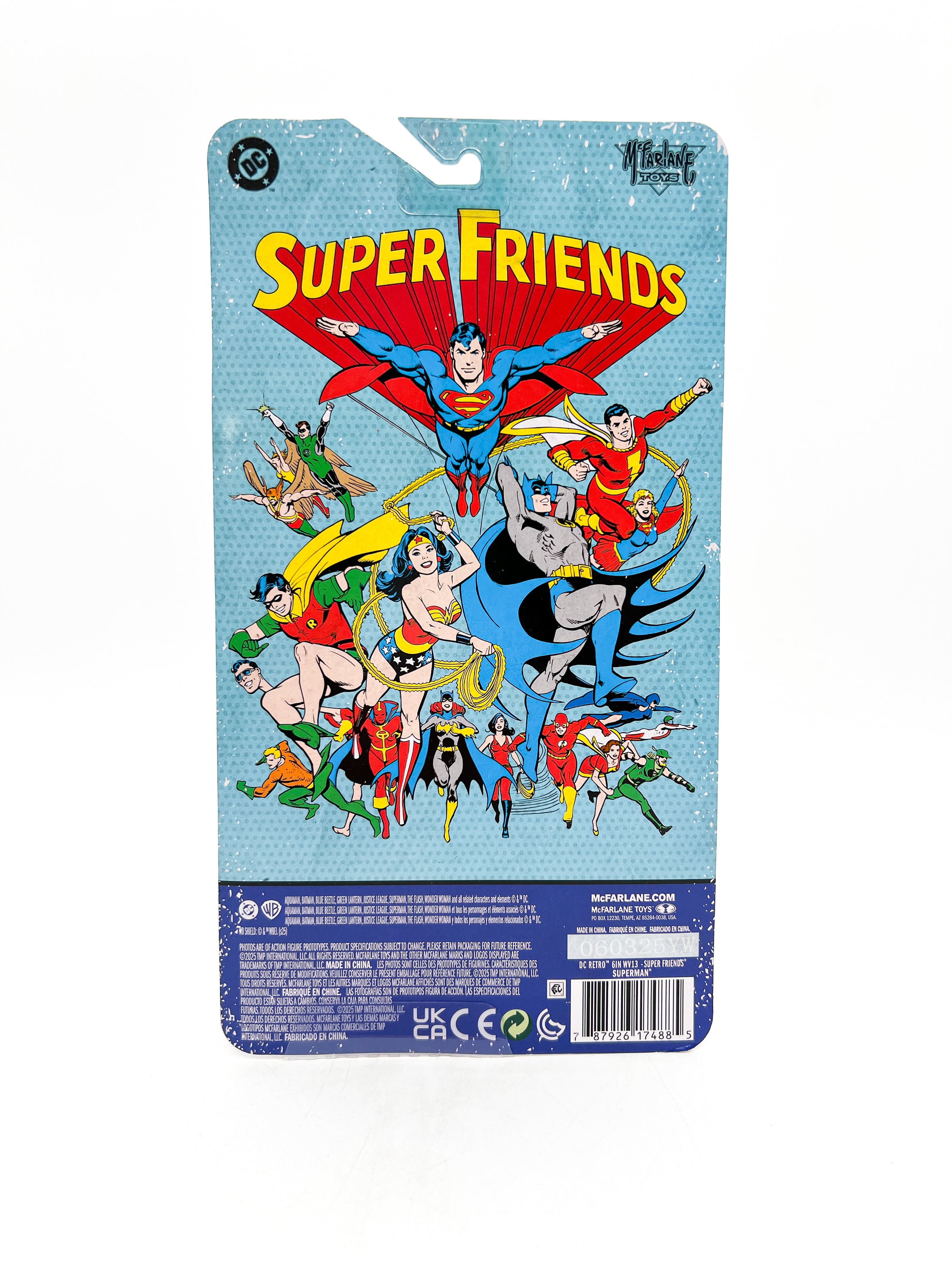 Super Friends DC Retro 66 Superman (Universe of Evil) Platinum Edition Action Figure