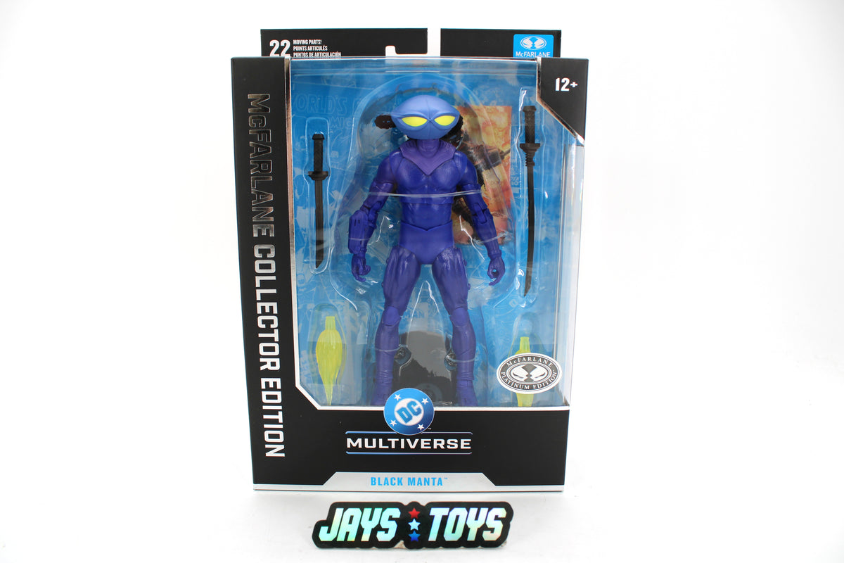 DC Classic DC Multiverse Collector Edition Black Manta (Platinum Edition) Action Figure