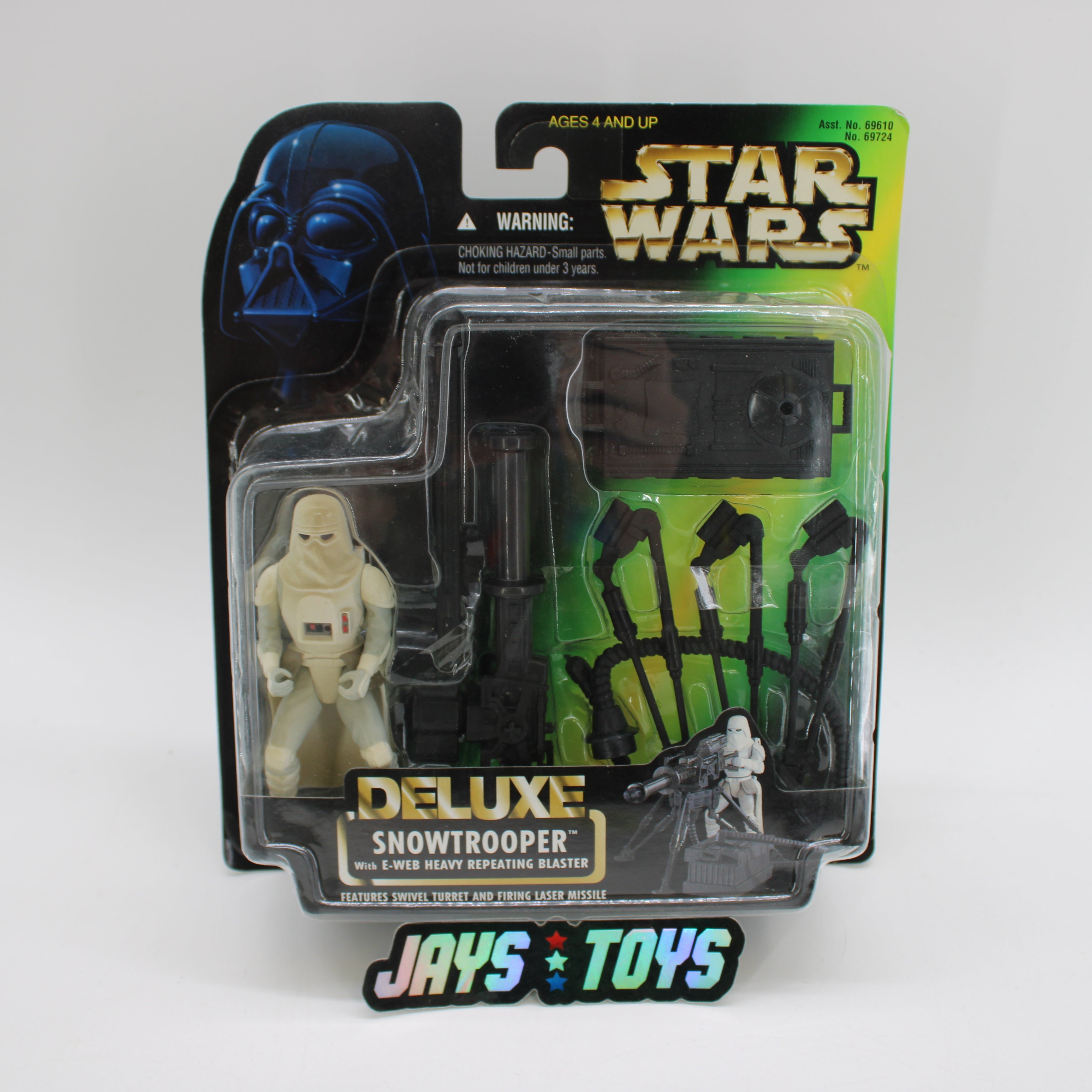 Deluxe Snowtrooper with E-Web Heavy Repeating Blaster Star Wars Action Figure