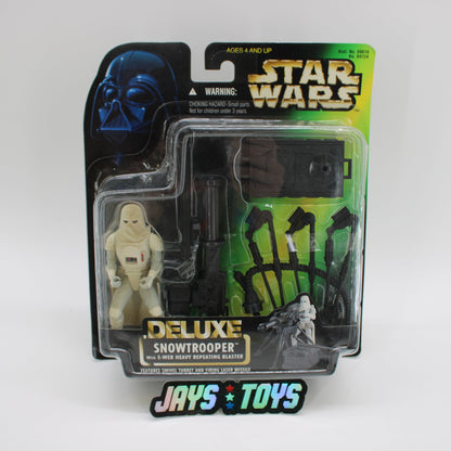 Deluxe Snowtrooper with E-Web Heavy Repeating Blaster Star Wars Action Figure