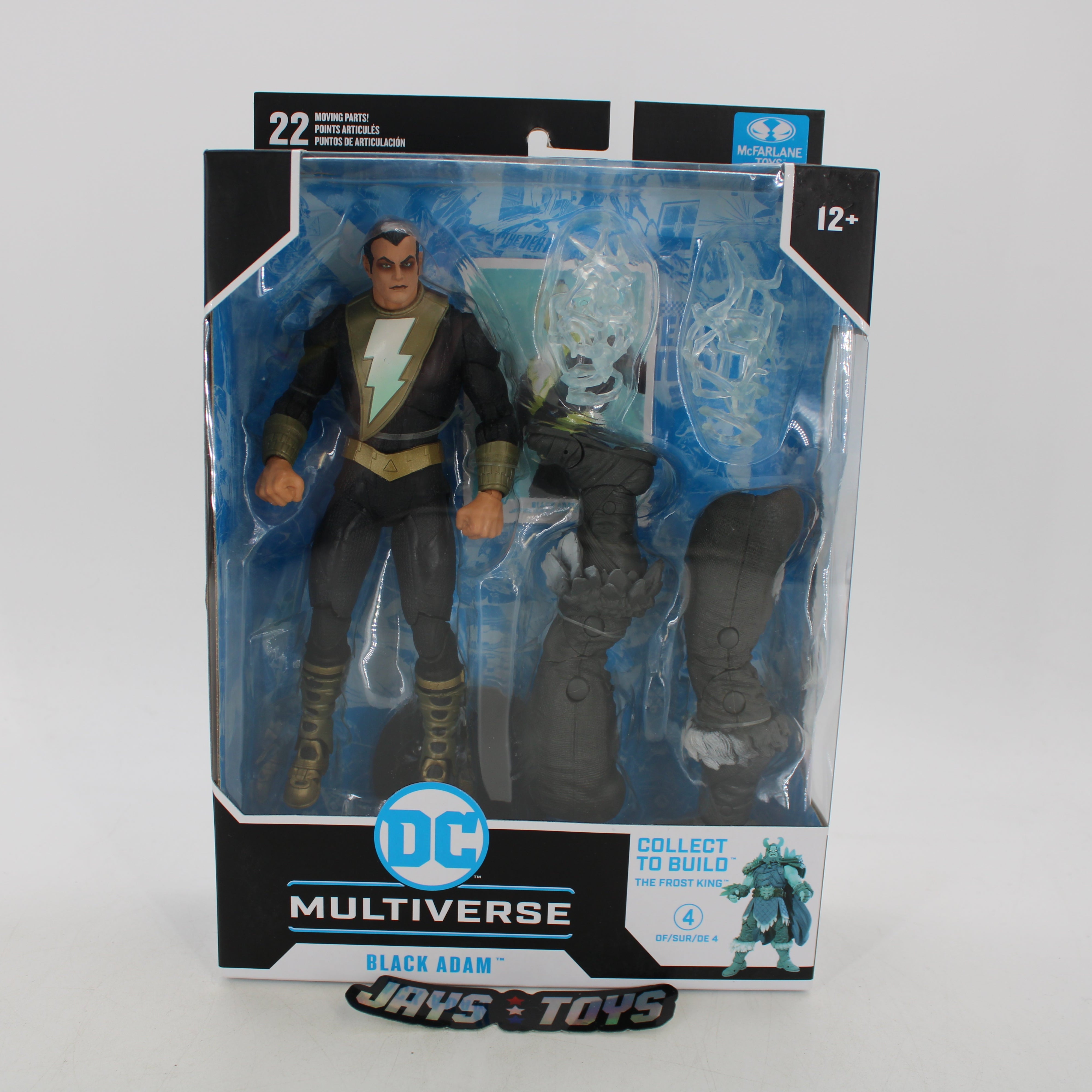 Black Adam DC Multiverse Justice League: Endless Winter Action Figure (Build The Frost King)