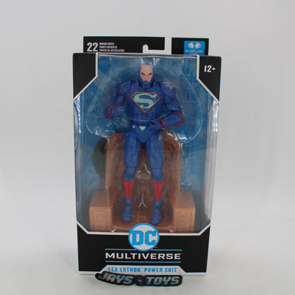 Lex Luthor Power Suit DC Multiverse Justice League: The Darkseid War Action Figure