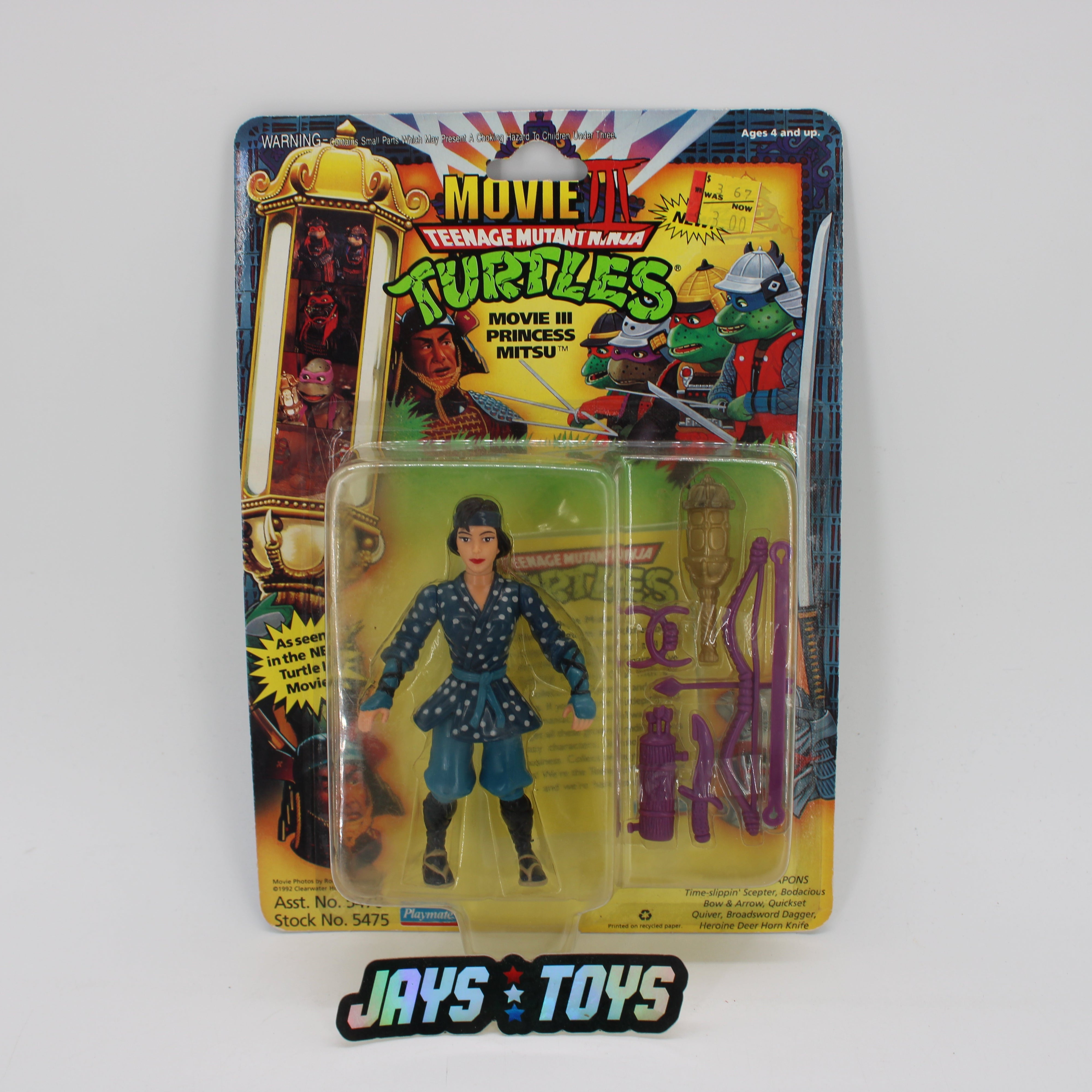 Princess Mitsu Teenage Mutant Ninja Turtles Movie III Action Figure