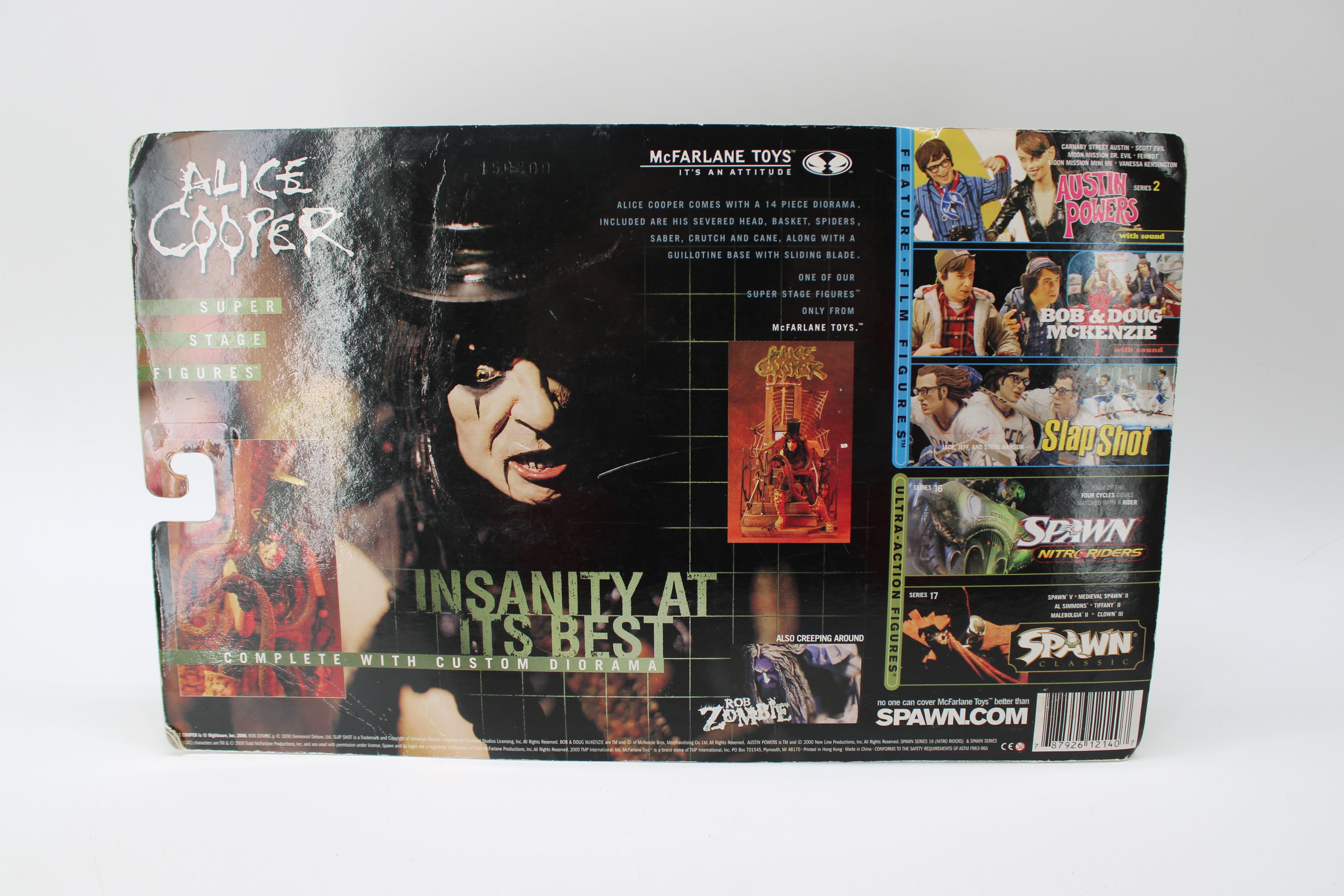 Alice Cooper McFarlane Toys Super Stage Action Figure