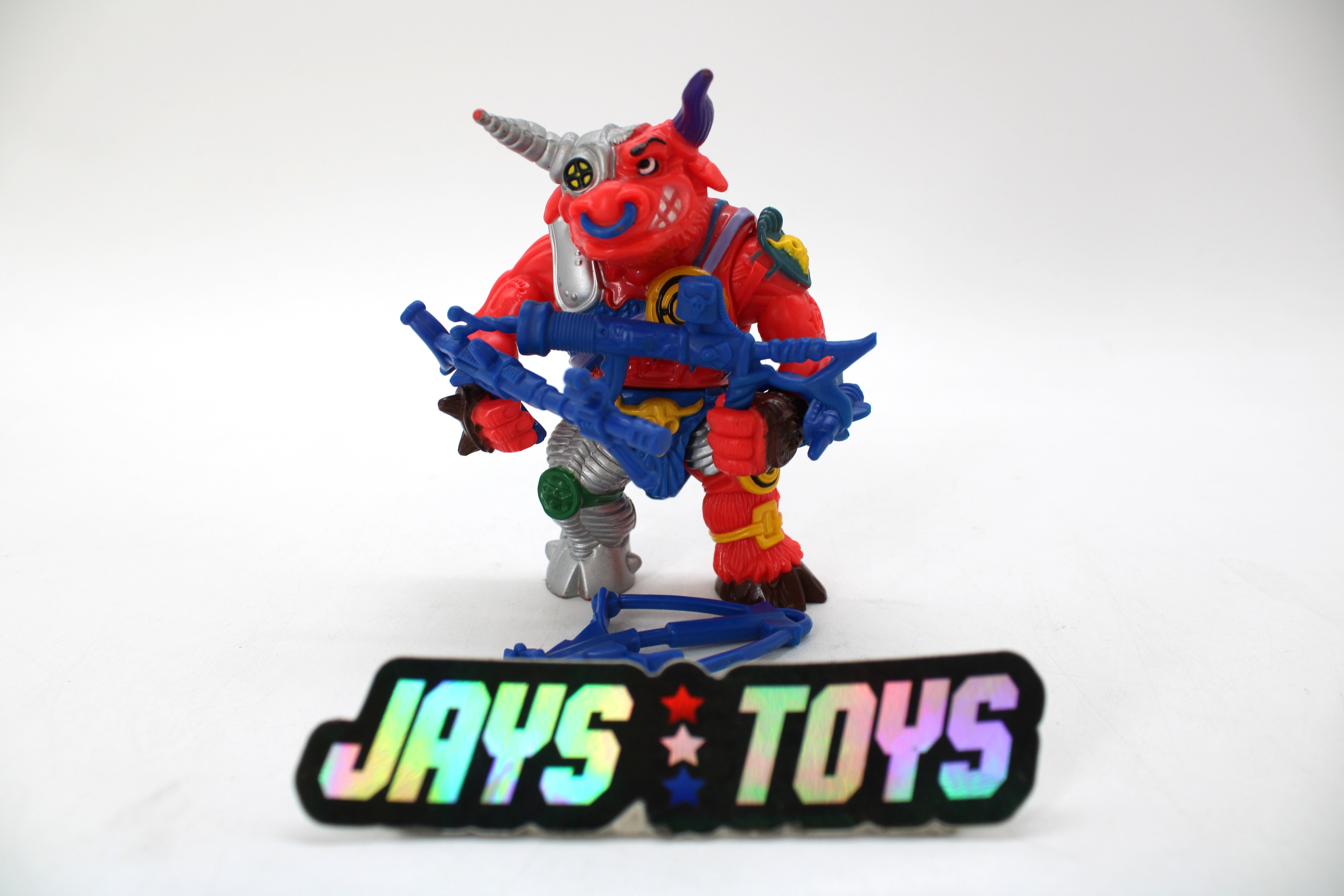 TMNT Groundchuck Action Figure (1991 Playmates Toys)