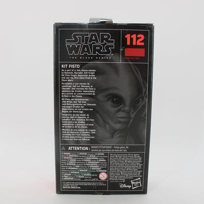 Star Wars The Black Series Kit Fisto Action Figure