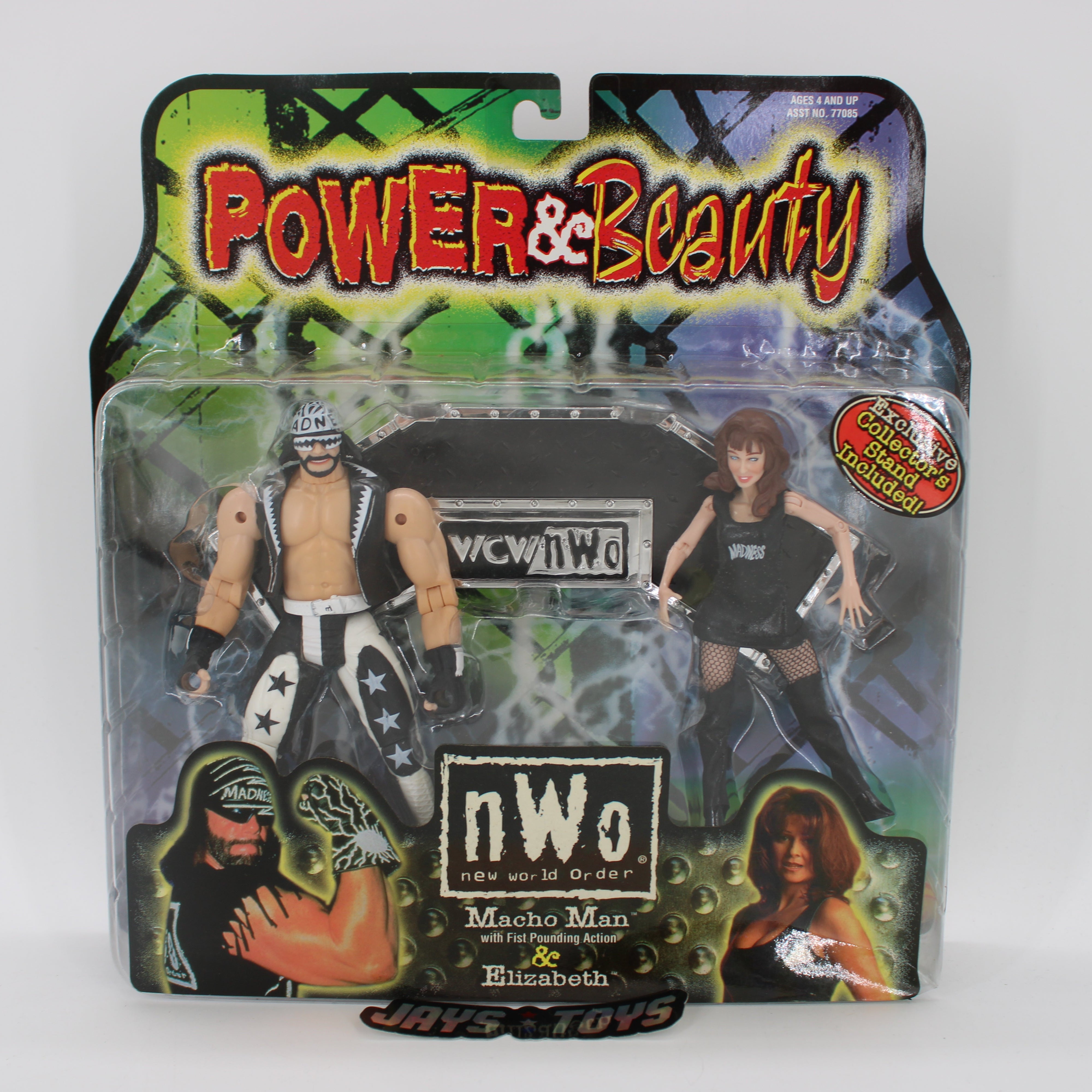 Power & Beauty NWO Macho Man & Elizabeth Action Figure Set
