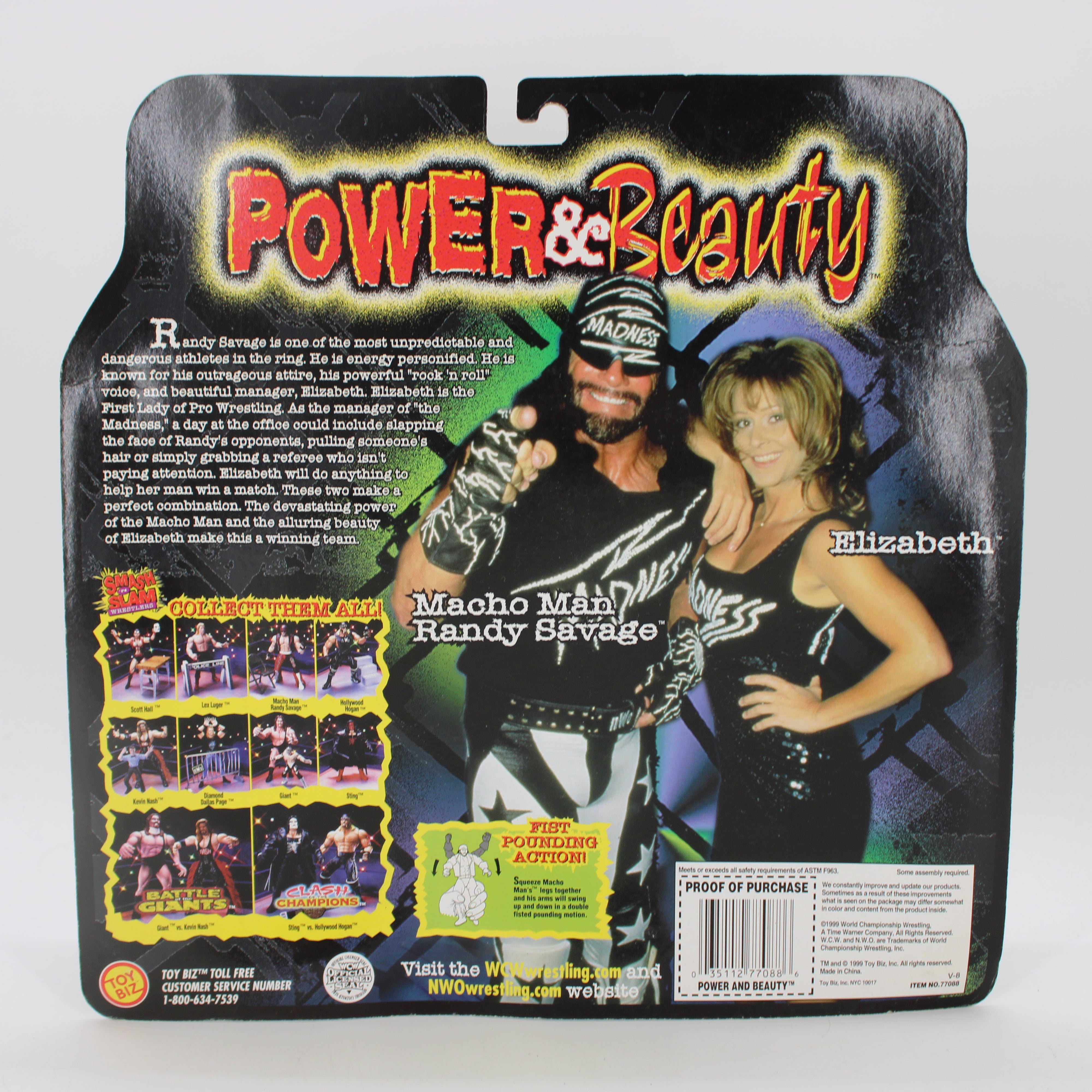 Power & Beauty NWO Macho Man & Elizabeth Action Figure Set