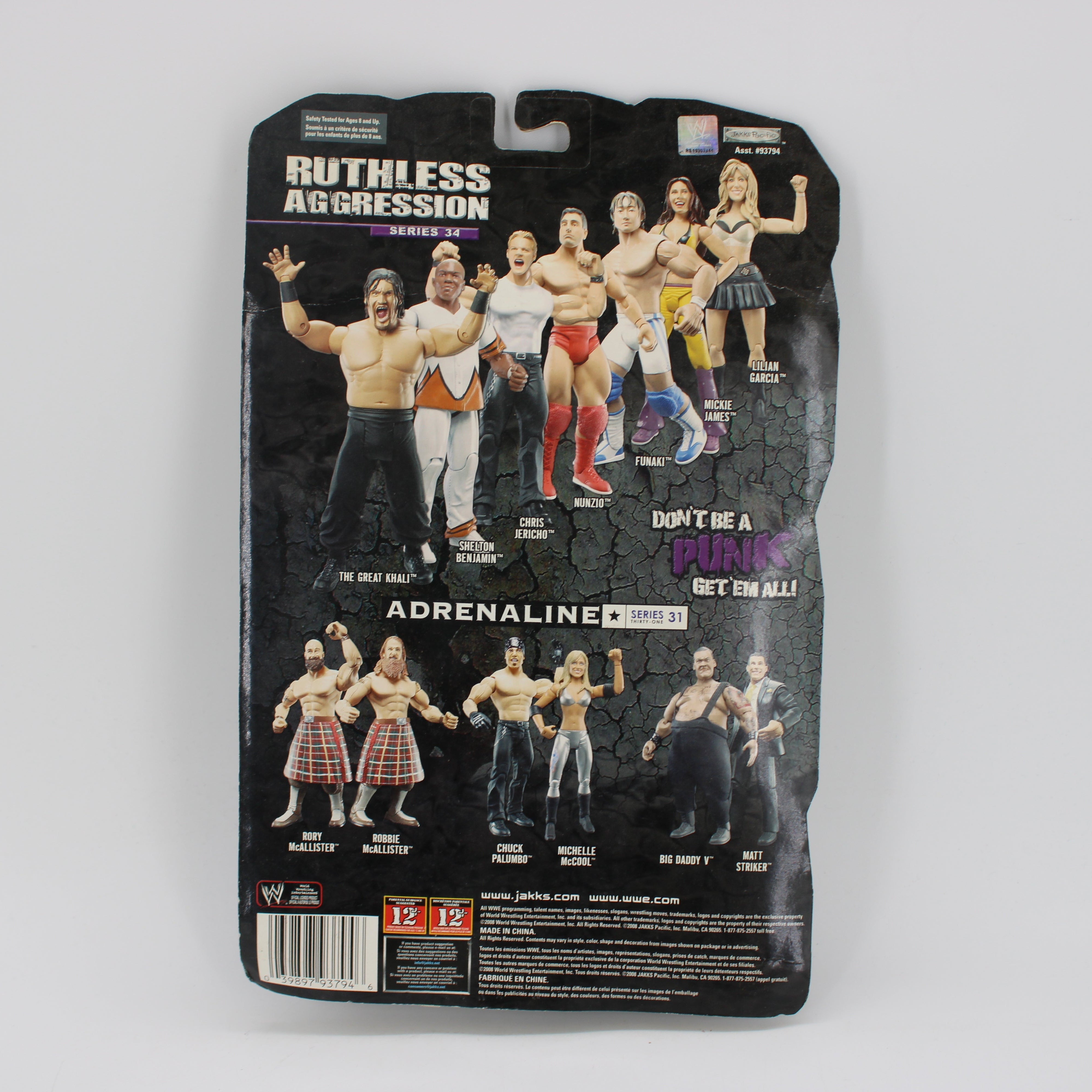 Lillan Garcia Ruthless Aggression Series 34 WWE Action Figure