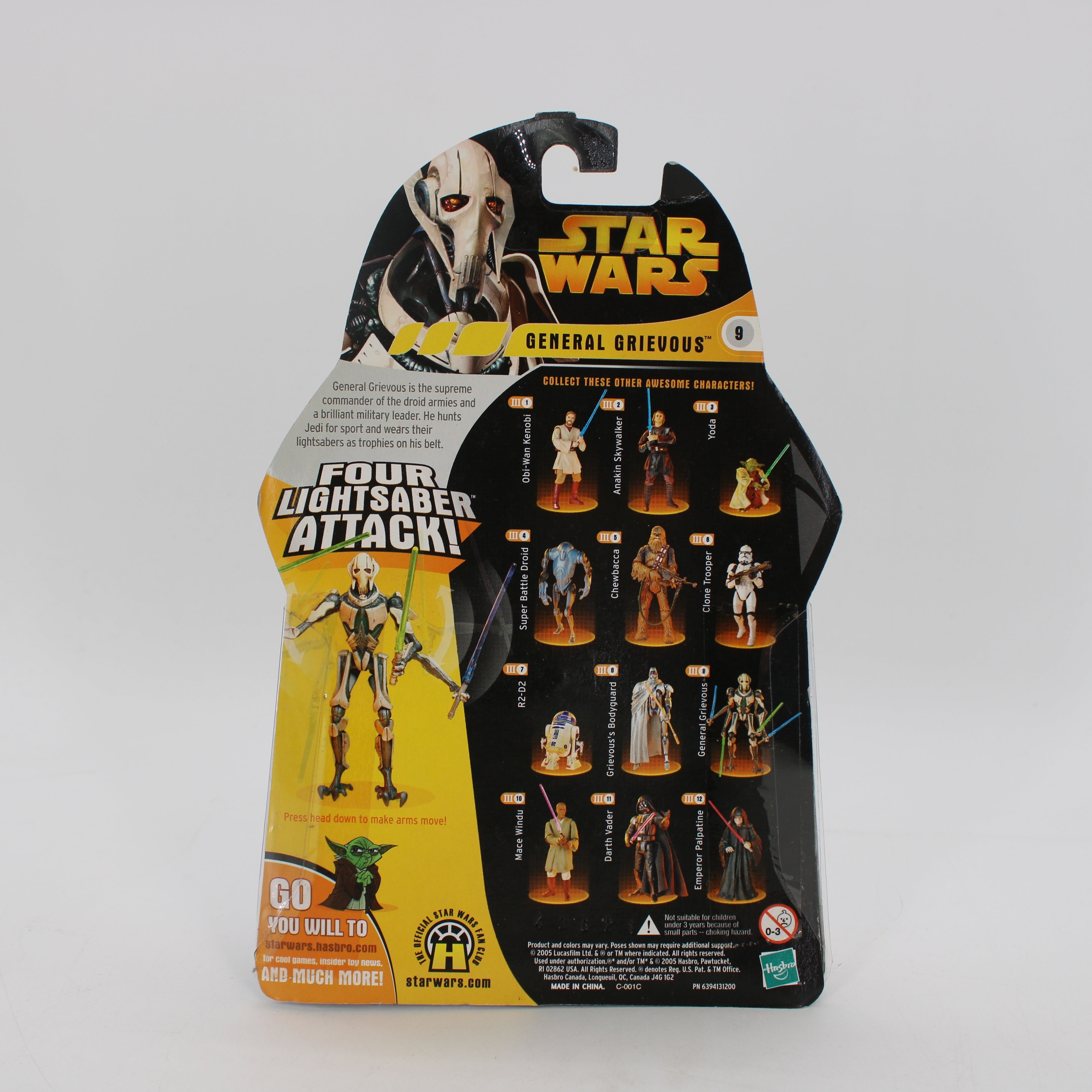 General Grievous Star Wars Revenge of the Sith Action Figure