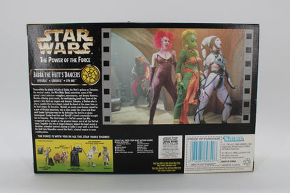 Jabba the Hutt's Dancers Star Wars The Power of the Force Action Figure Set