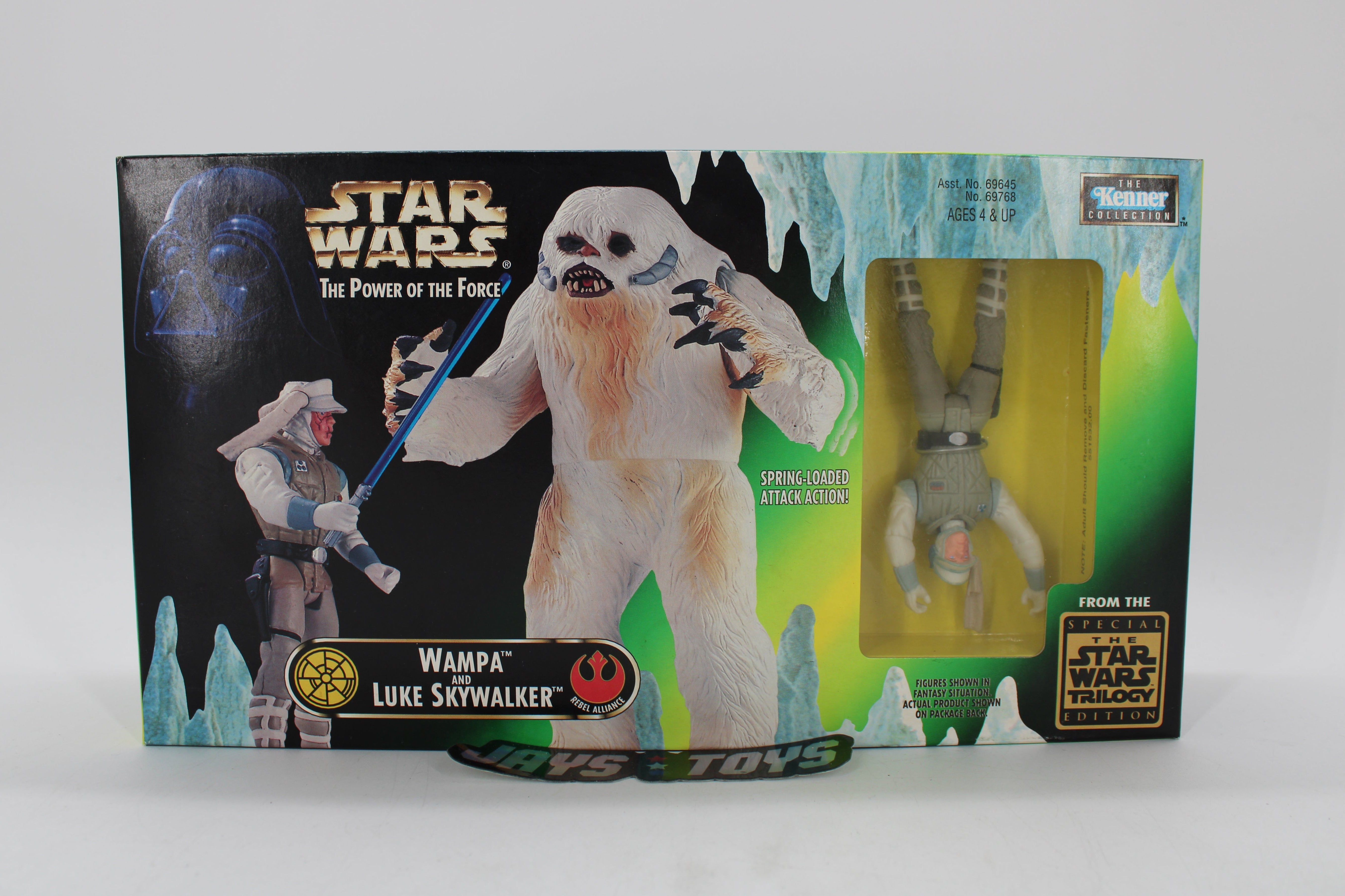 Wampa and Luke Skywalker Star Wars The Power of the Force Action Figure Set