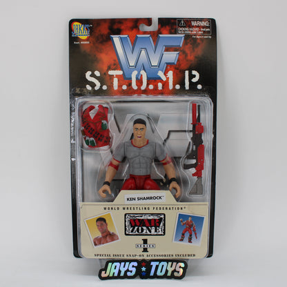 Ken Shamrock WWF S.T.O.M.P. Warzone Series 1 Action Figure