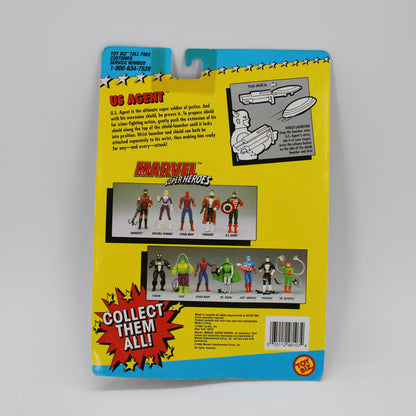 US Agent with Shield Launcher Marvel Superheroes Action Figure