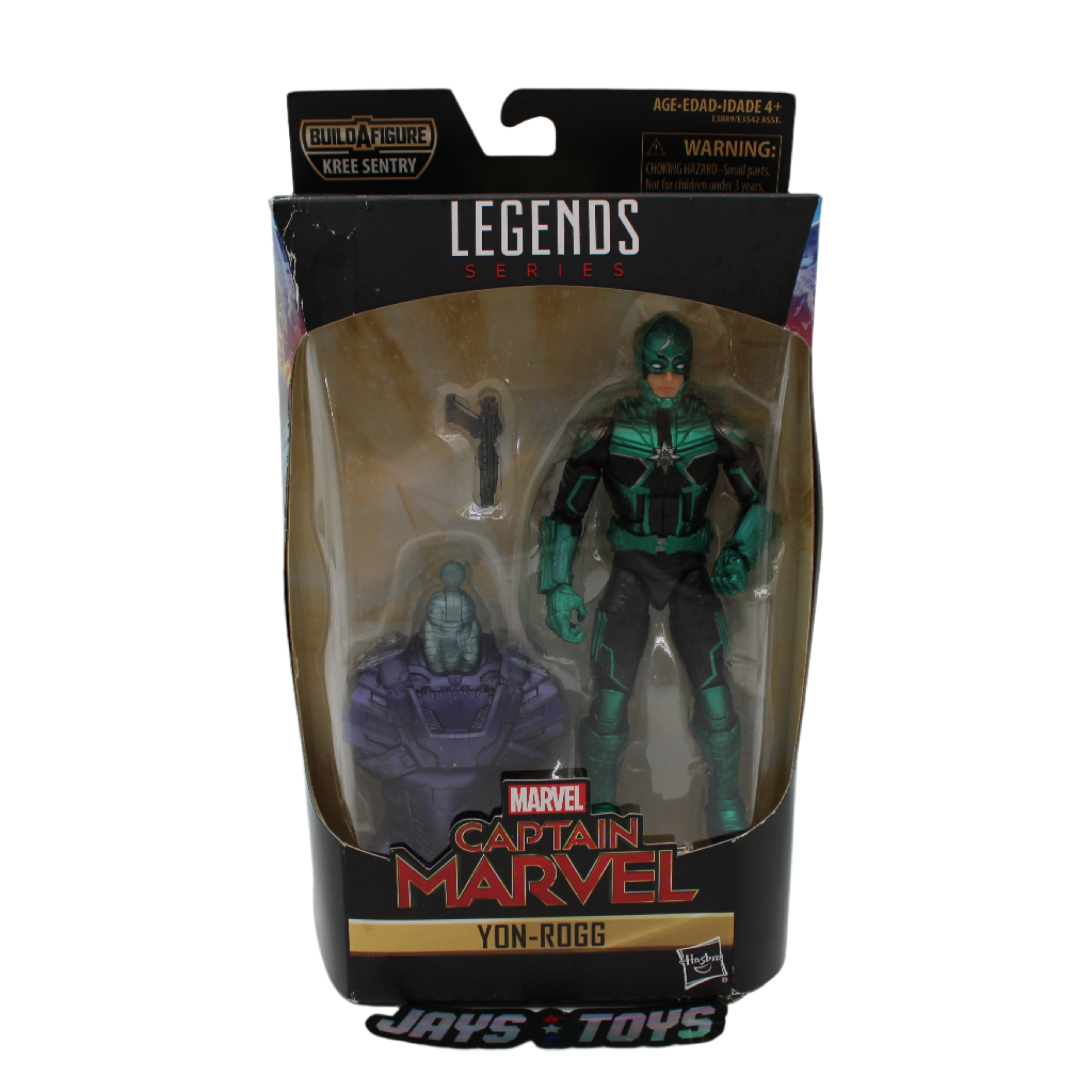 Yon-Rogg Marvel Legends Captain Marvel Action Figure (Kree Sentry BAF)