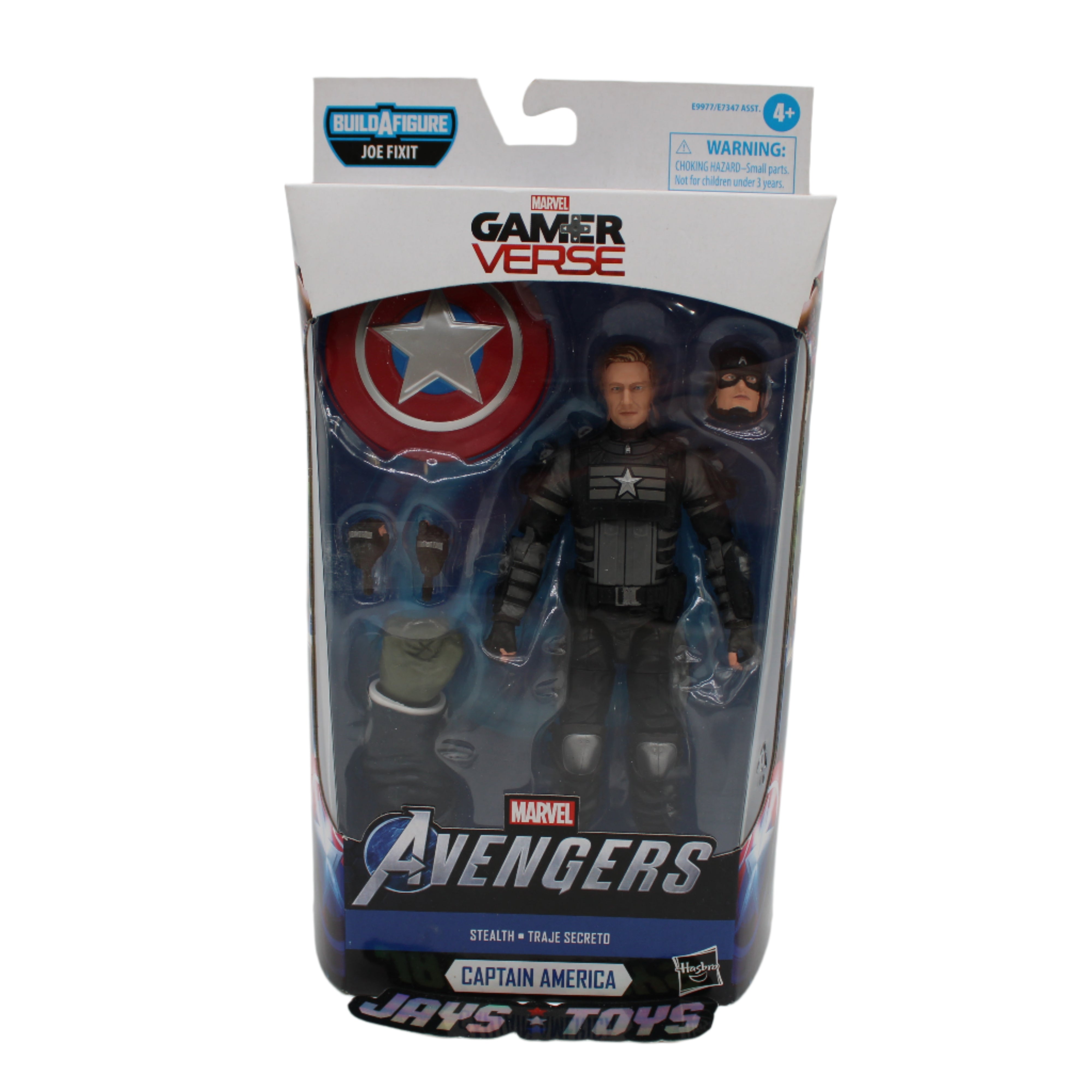 Captain America Marvel Legends Avengers Gamerverse Action Figure (Joe Fixit BAF)