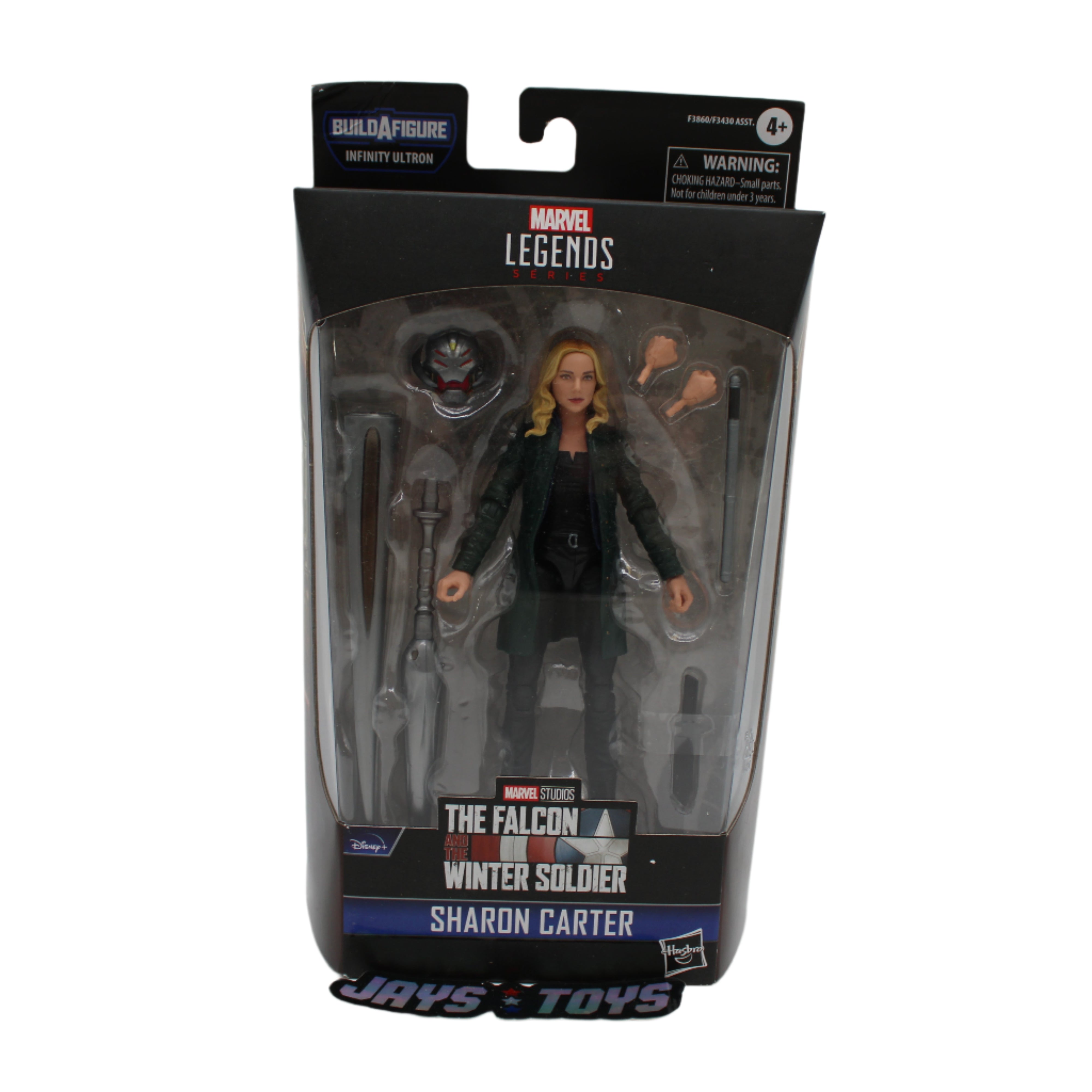 Sharon Carter Marvel Legends The Falcon and the Winter Soldier Action Figure (Infinity Ultron BAF)