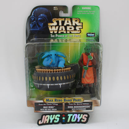 Max Rebo Band Pair Star Wars Kenner Collection Action Figures Set
