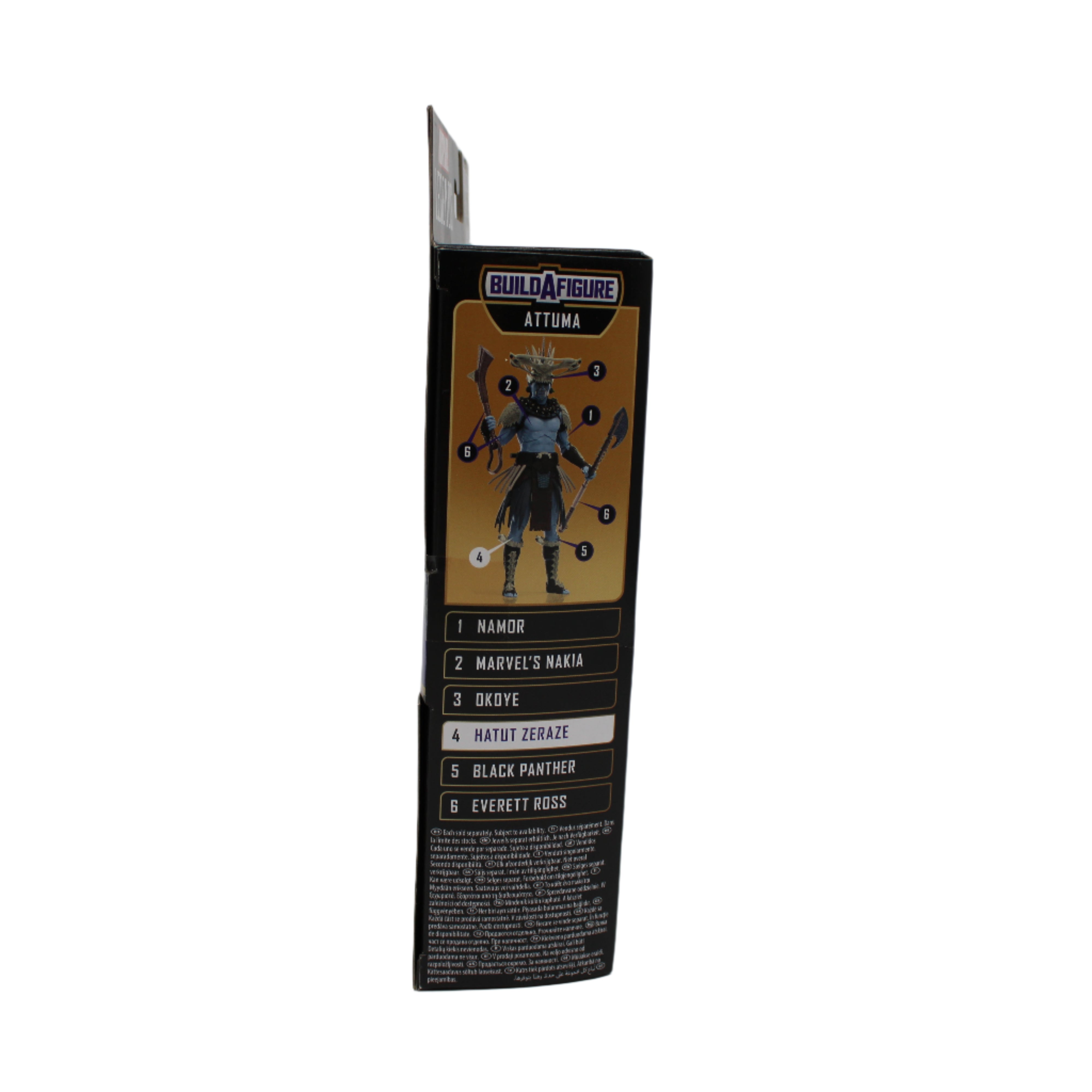 Hatut Zeraze Marvel Legends Black Panther Action Figure (Attuma BAF)