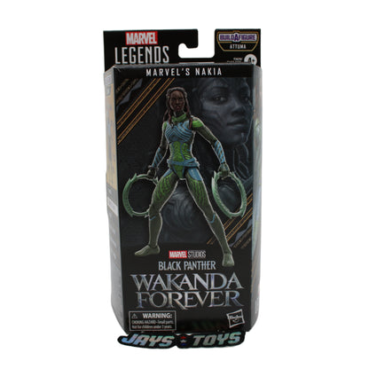 Nakia Marvel Legends Wakanda Forever Action Figure (Attuma BAF)