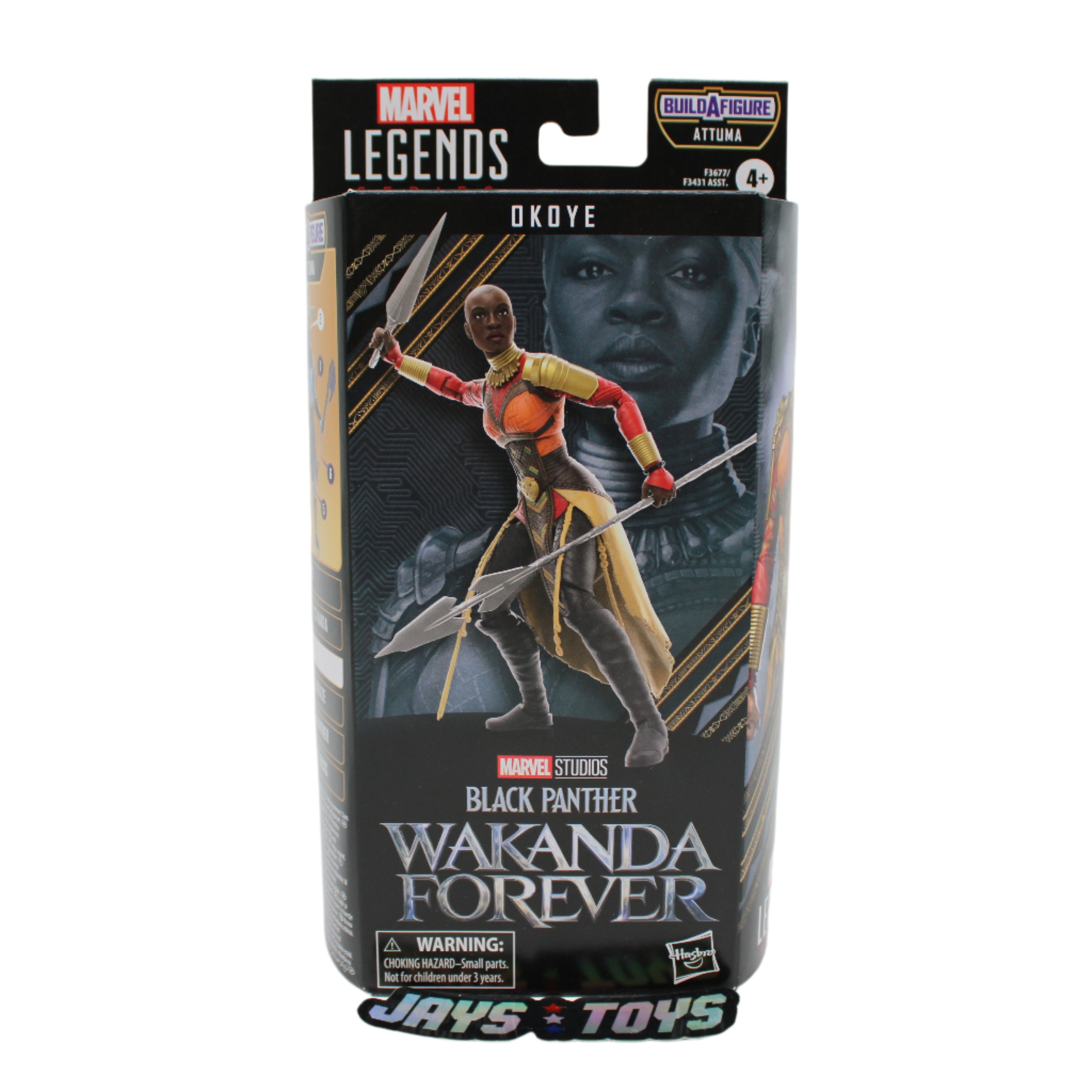 Okoye Marvel Legends Wakanda Forever Action Figure (Attuma BAF)