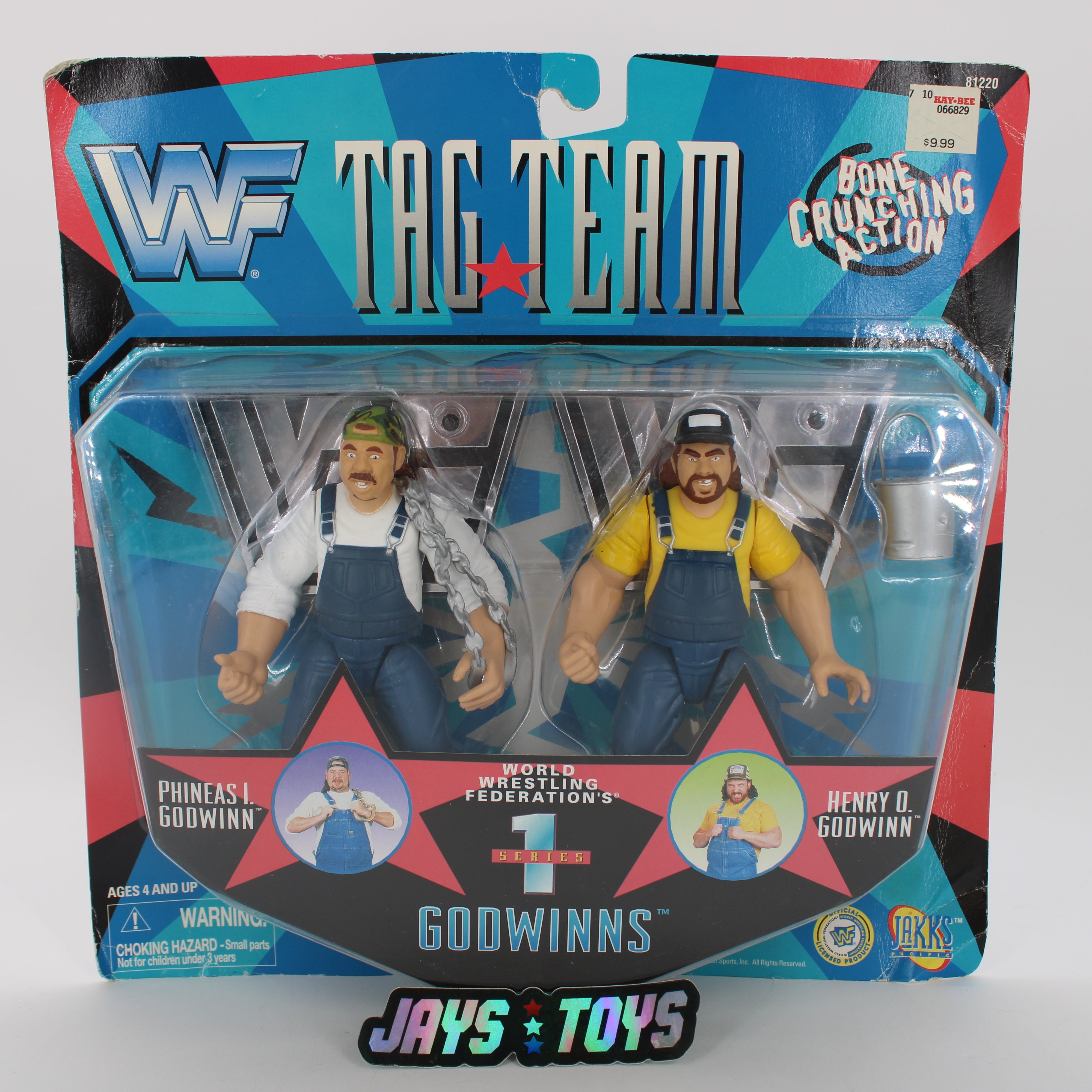 Phineas I. Godwinn & Henry O. Godwinn WWF Tag Team Series 1 Figure Set