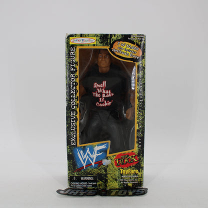 The Rock WWF Wizard Entertainment Group ToyFare Action Figure
