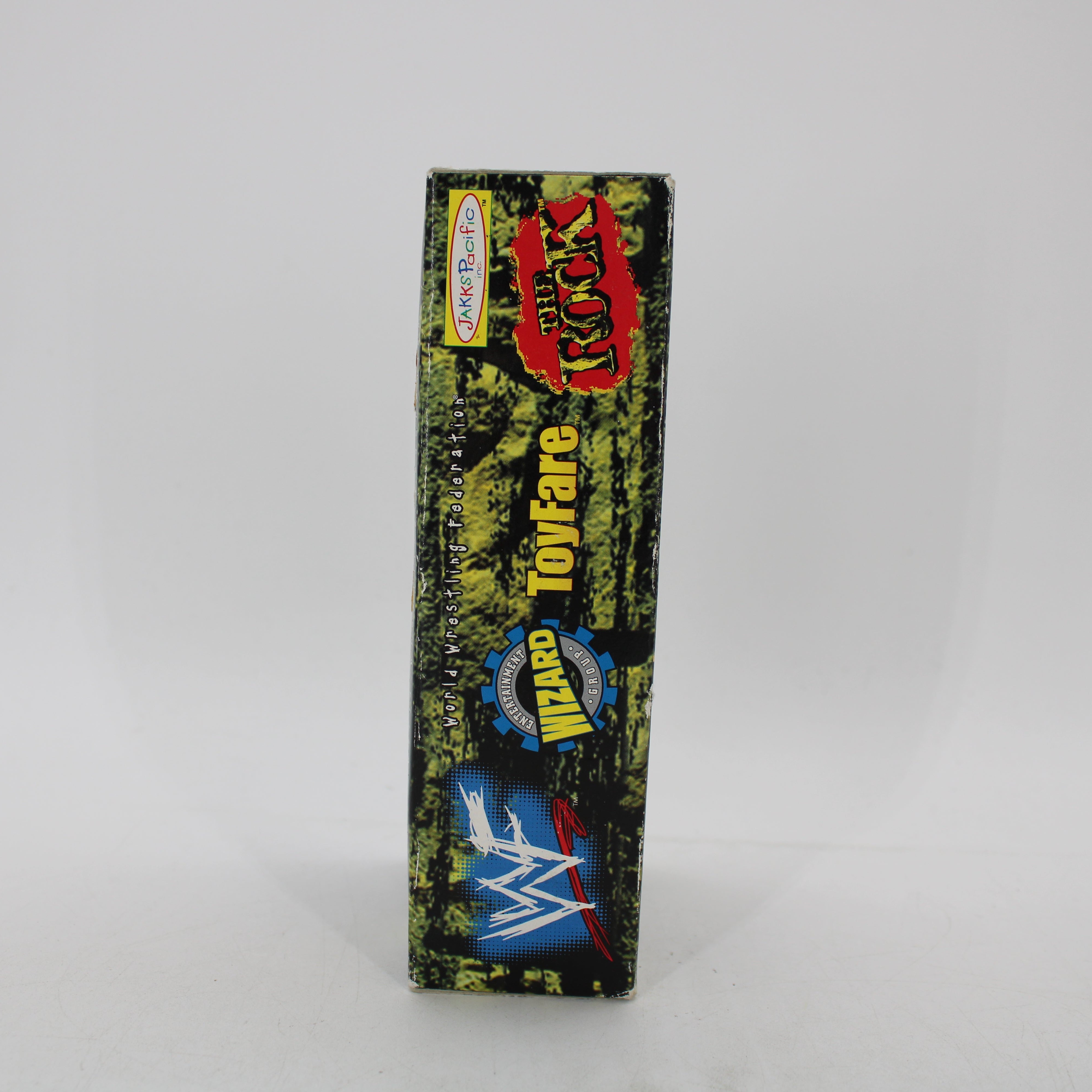 The Rock WWF Wizard Entertainment Group ToyFare Action Figure