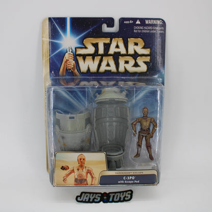 Tatooine Escape C-3PO with Escape Pod Star Wars A New Hope Action Figure