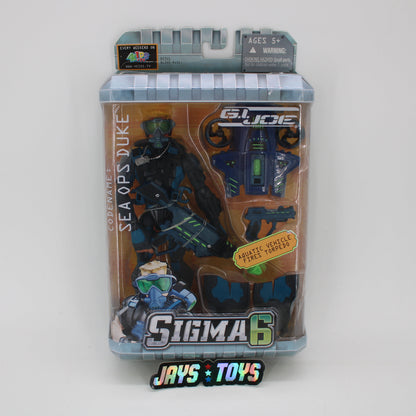 Sea Ops Duke G.I. Joe Sigma 6 Action Figure