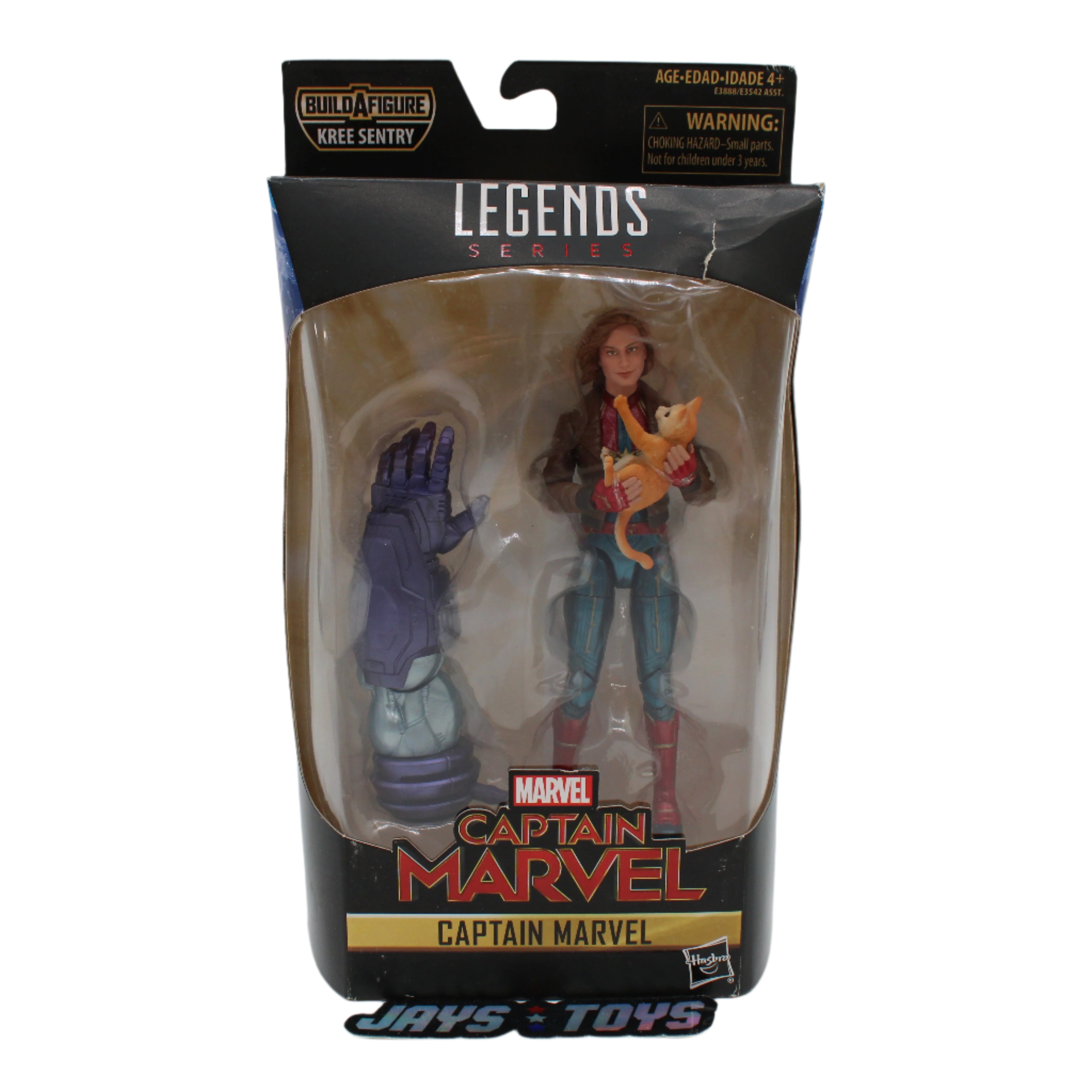 Captain Marvel with Goose Marvel Legends Action Figure (Kree Sentry BAF)
