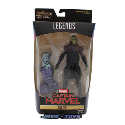 Talos Marvel Legends Captain Marvel Action Figure (Kree Sentry BAF)