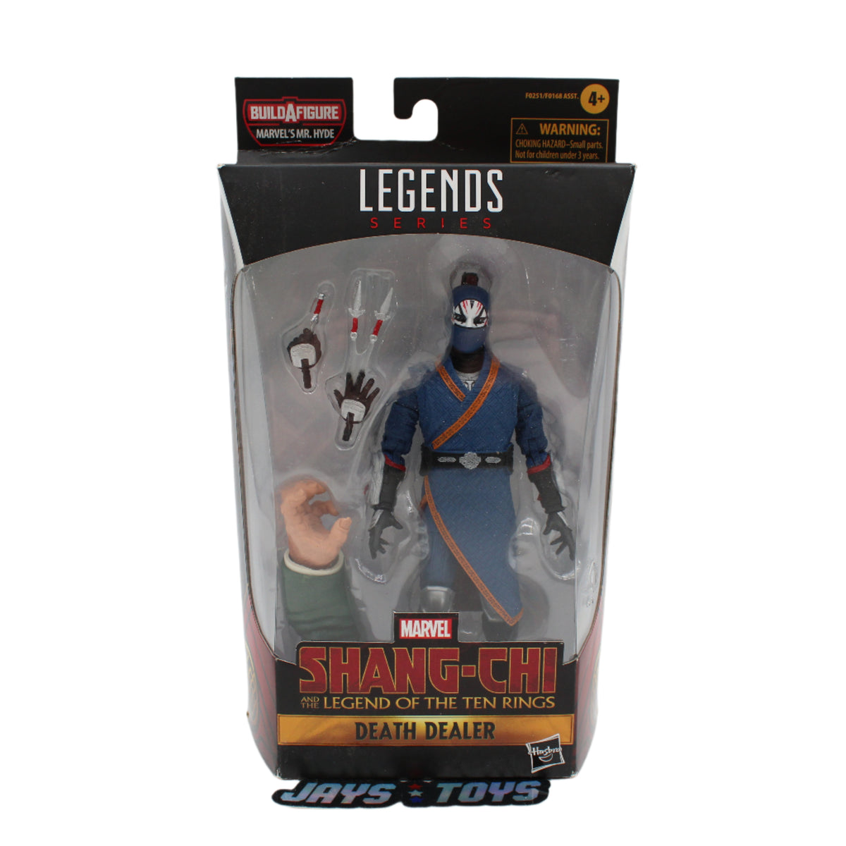 Death Dealer Marvel Legends Shang-Chi Action Figure Light Wear 