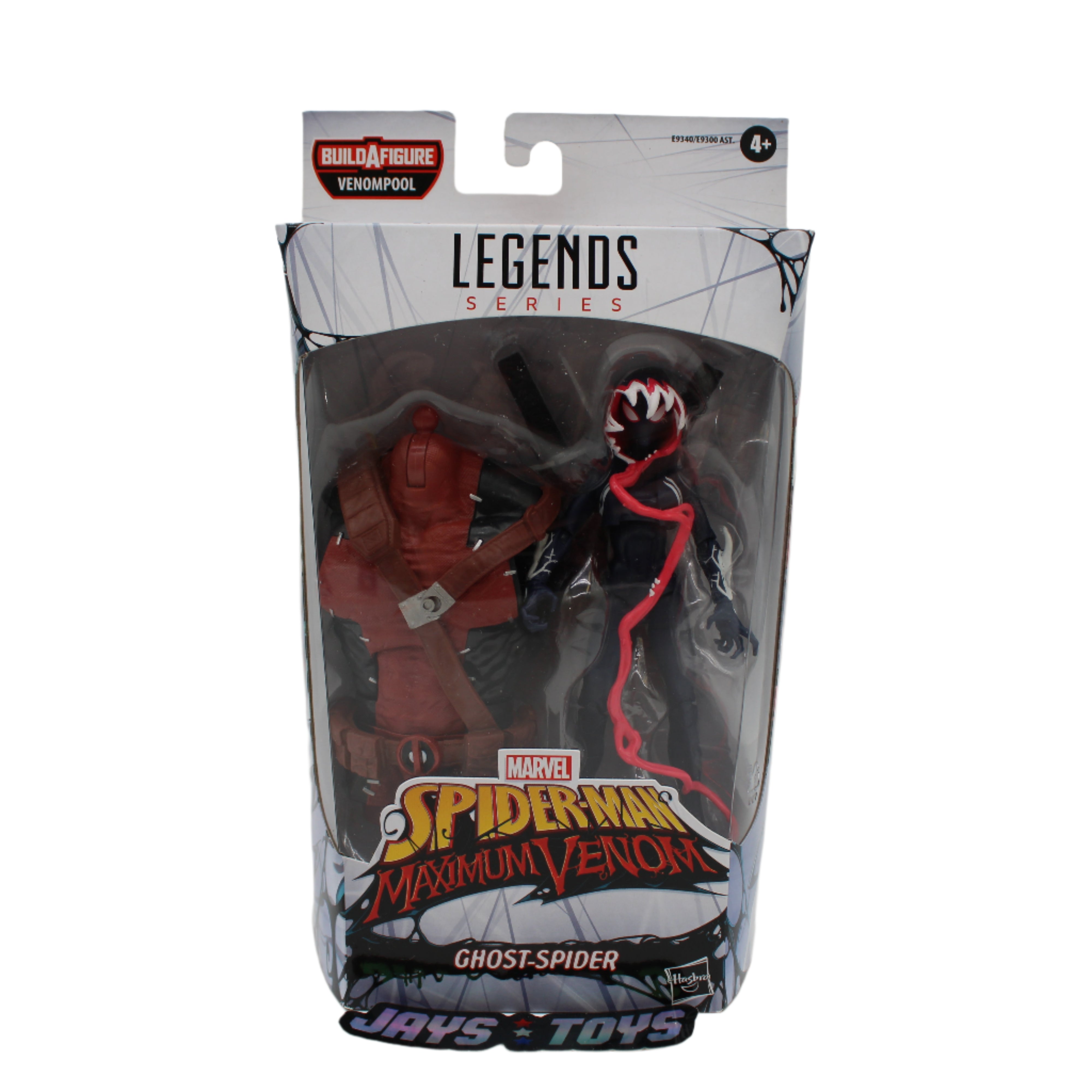 Ghost-Spider Marvel Legends Spider-Man Maximum Venom Action Figure (Venompool BAF)