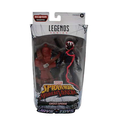 Ghost-Spider Marvel Legends Spider-Man Maximum Venom Action Figure (Venompool BAF)