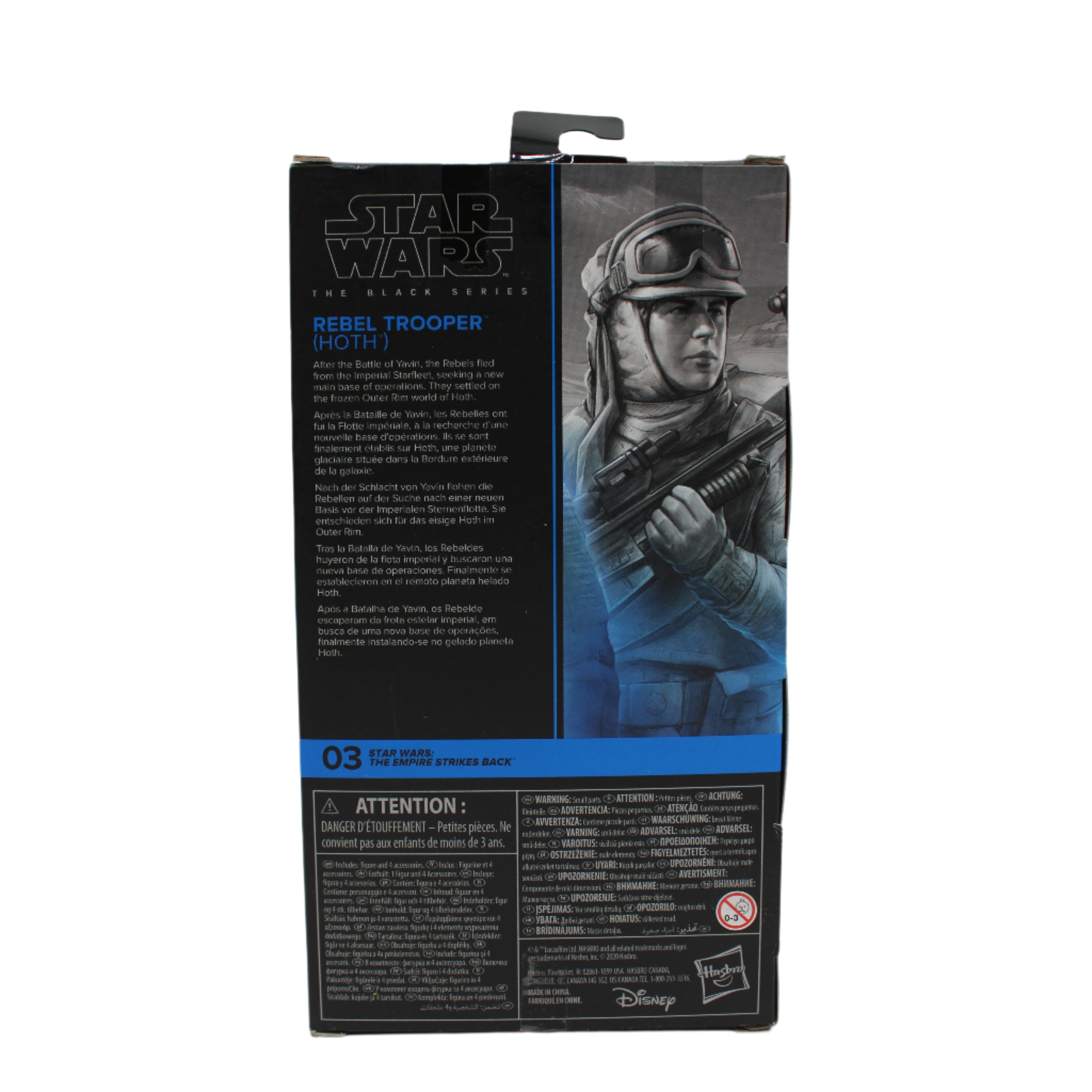 Rebel Trooper (Hoth) Star Wars The Empire Strikes Back Black Series Action Figure