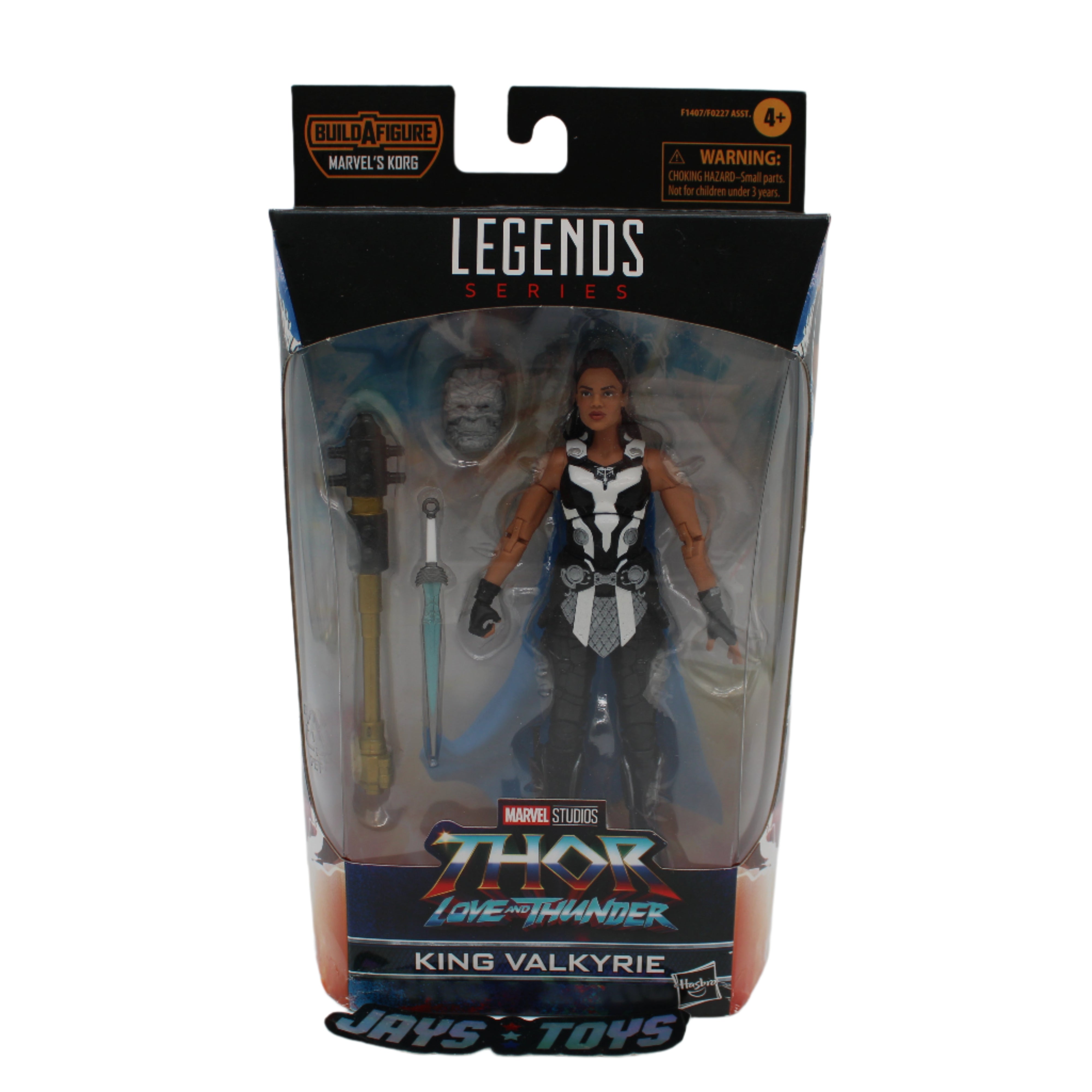 King Valkyrie Marvel Legends Love and Thunder Action Figure (Korg BAF)