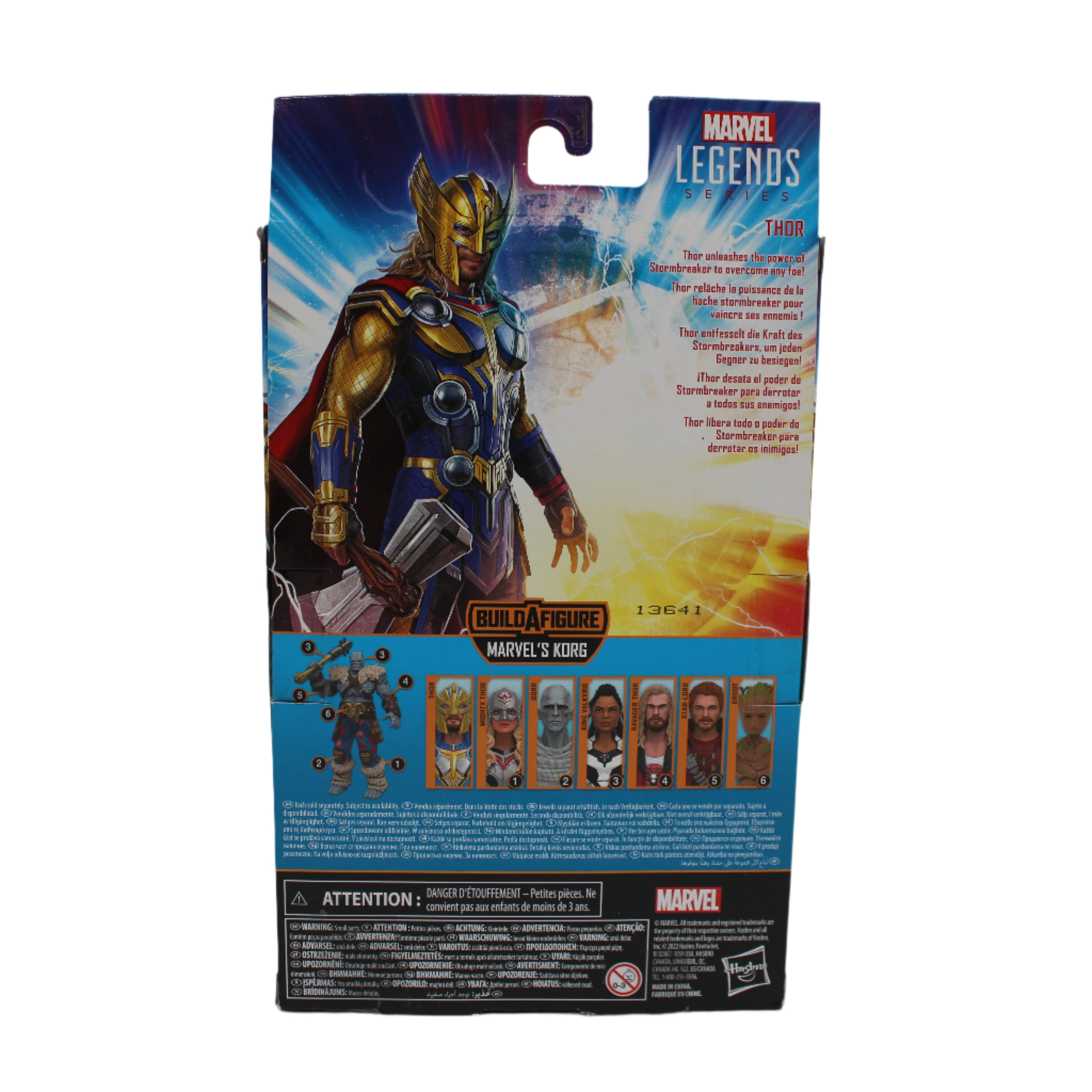 Thor Marvel Legends Love and Thunder Action Figure (Korg BAF)