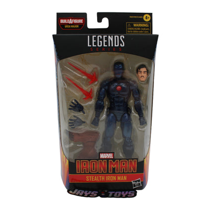 Stealth Iron Man Marvel Legends Action Figure (Ursa Major BAF)