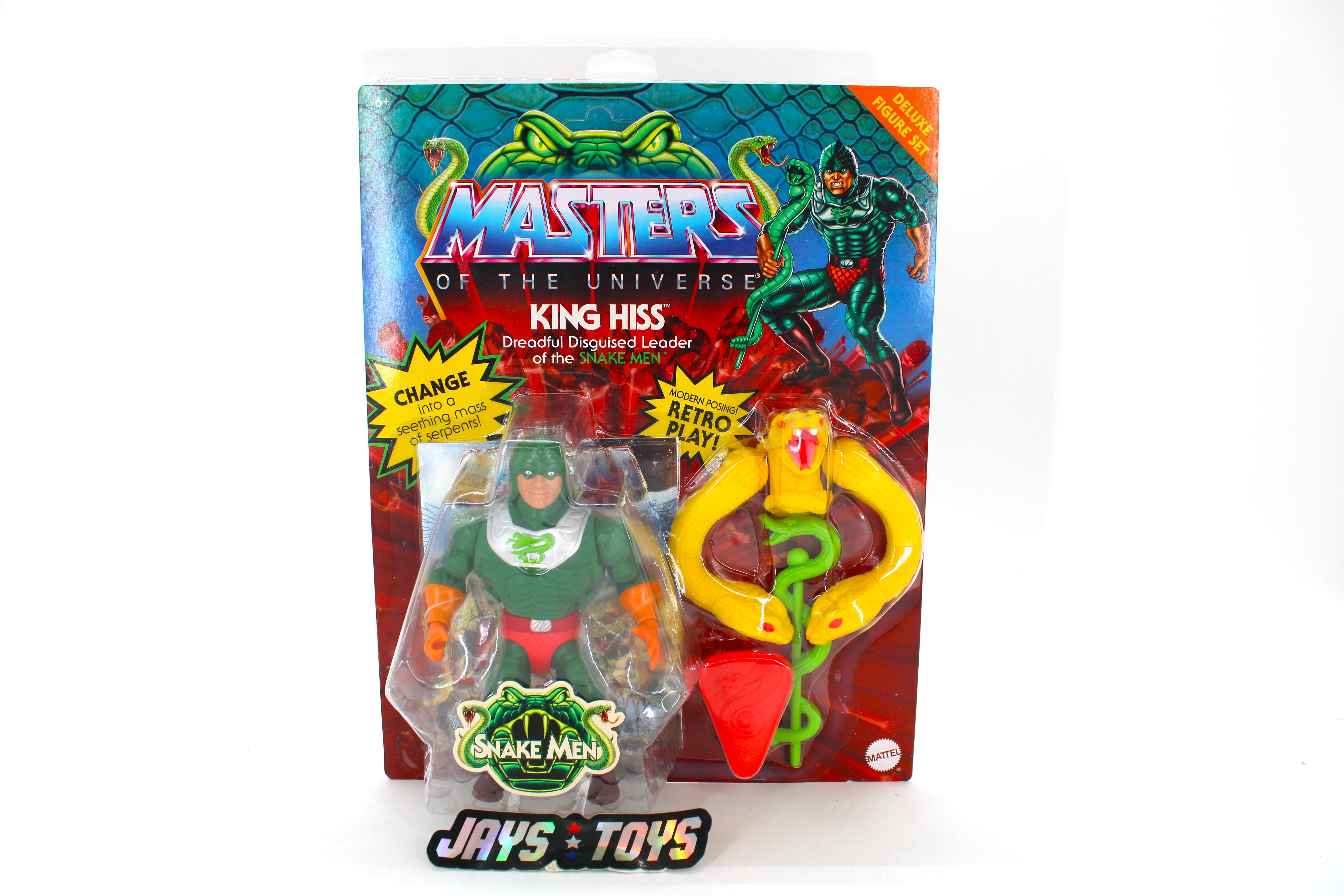Masters of the Universe Origins King Hiss Action Figure (2022)