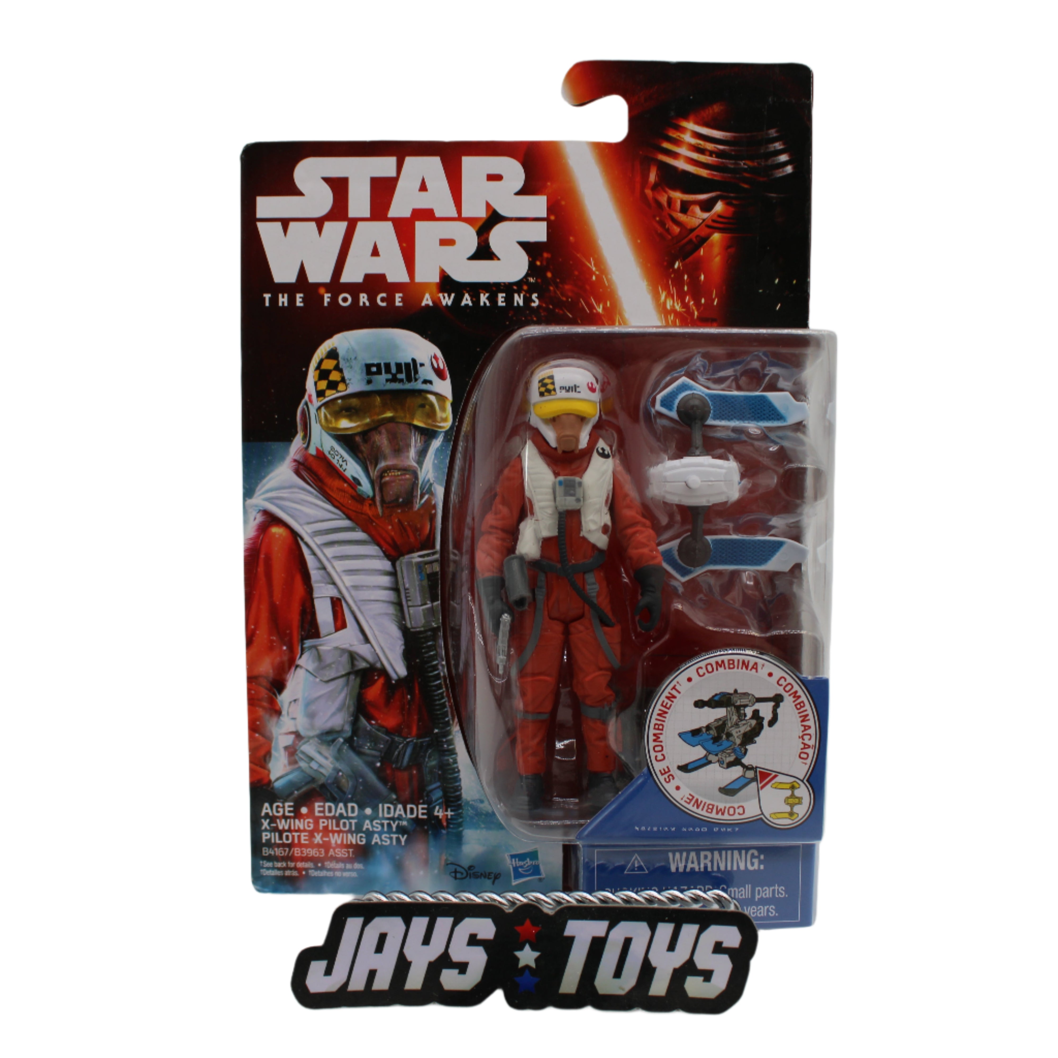 X-Wing Pilot Asty Star Wars The Force Awakens Action Figure