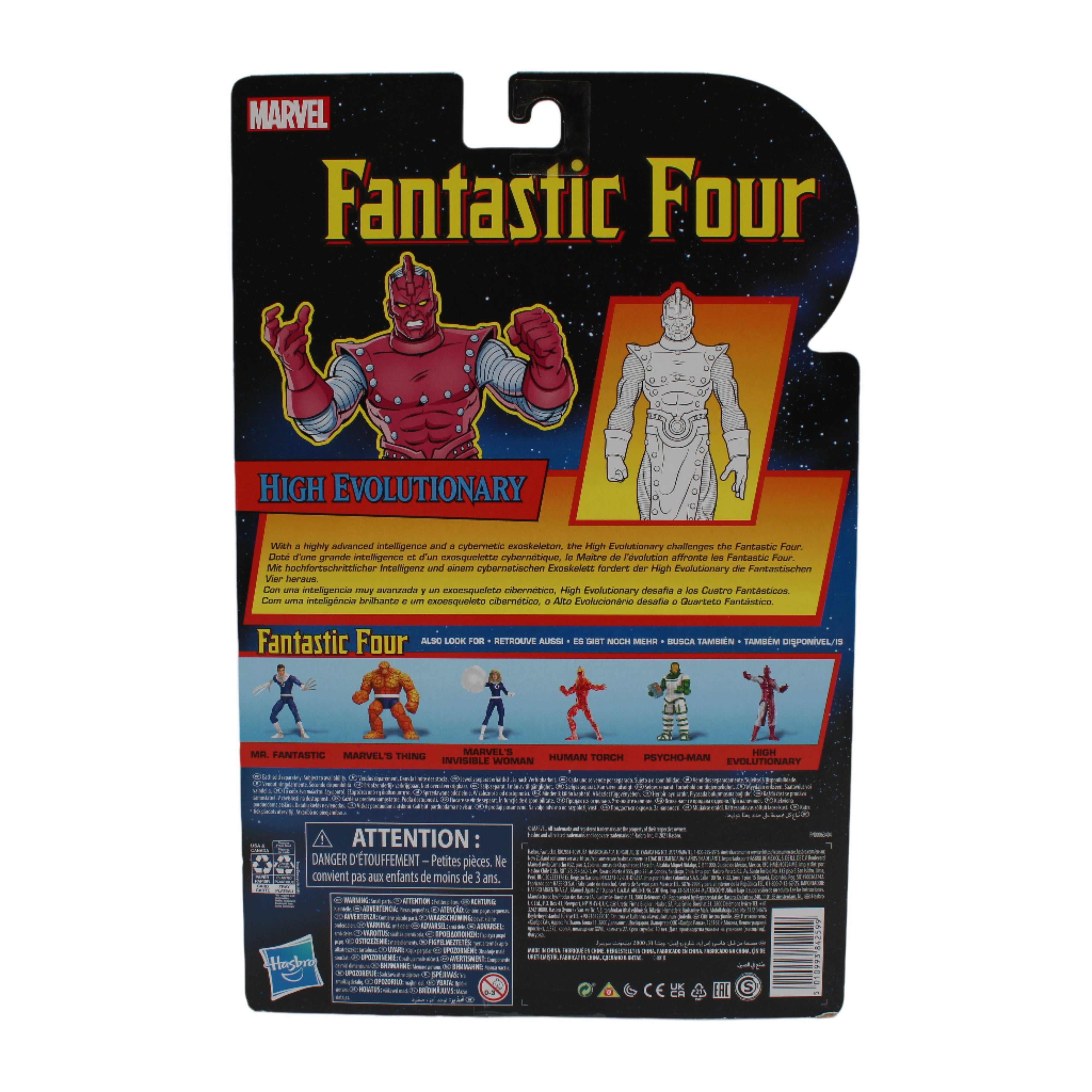 High Evolutionary Marvel Legends Retro Fantastic Four Action Figure
