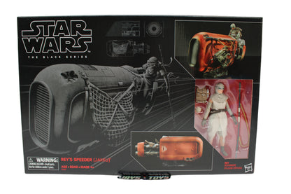 Rey (Scavenger) & Rey's Speeder (Jakku) Star Wars the Black Series Action Figure